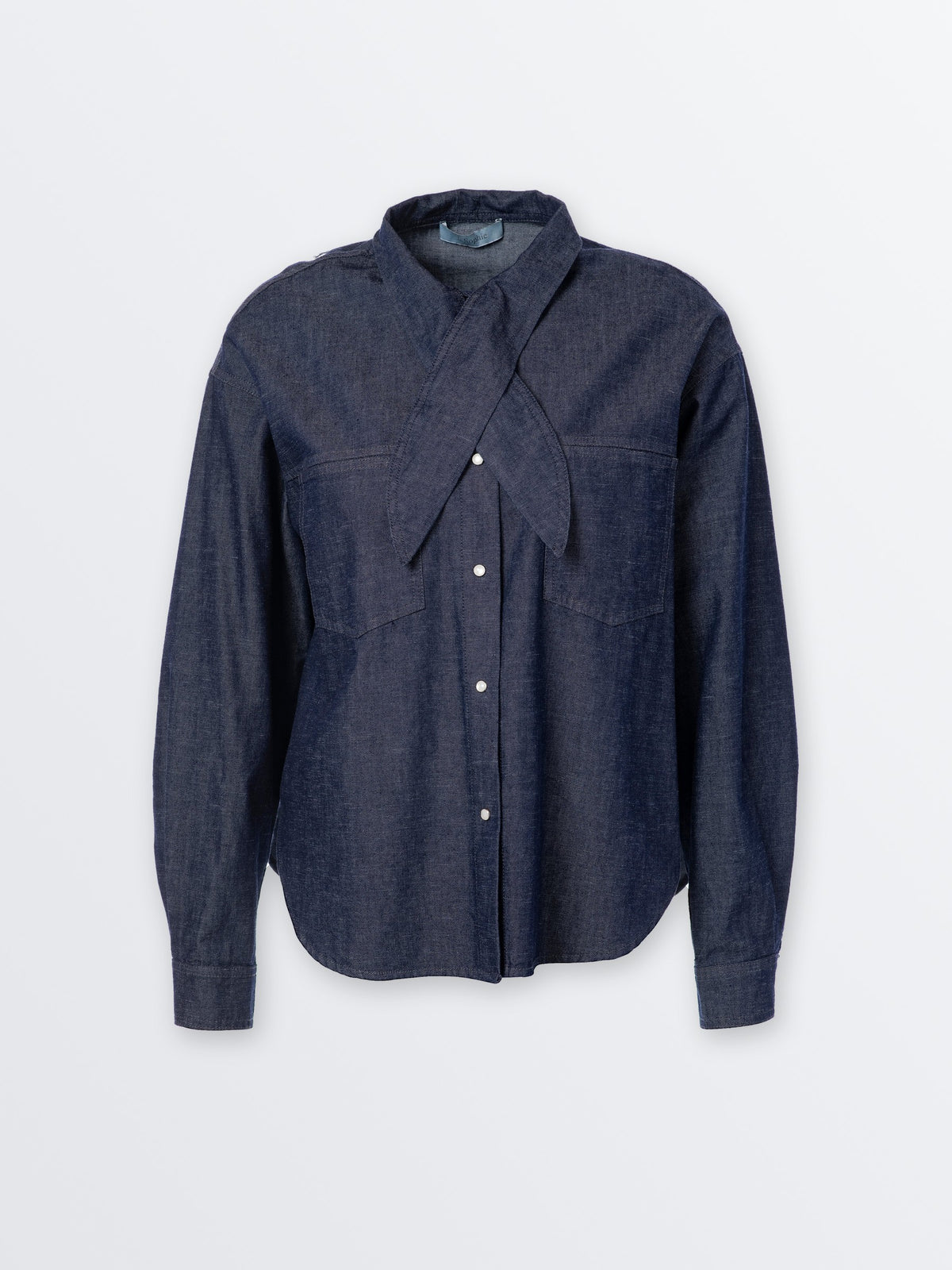 Blouse Plum dark denim