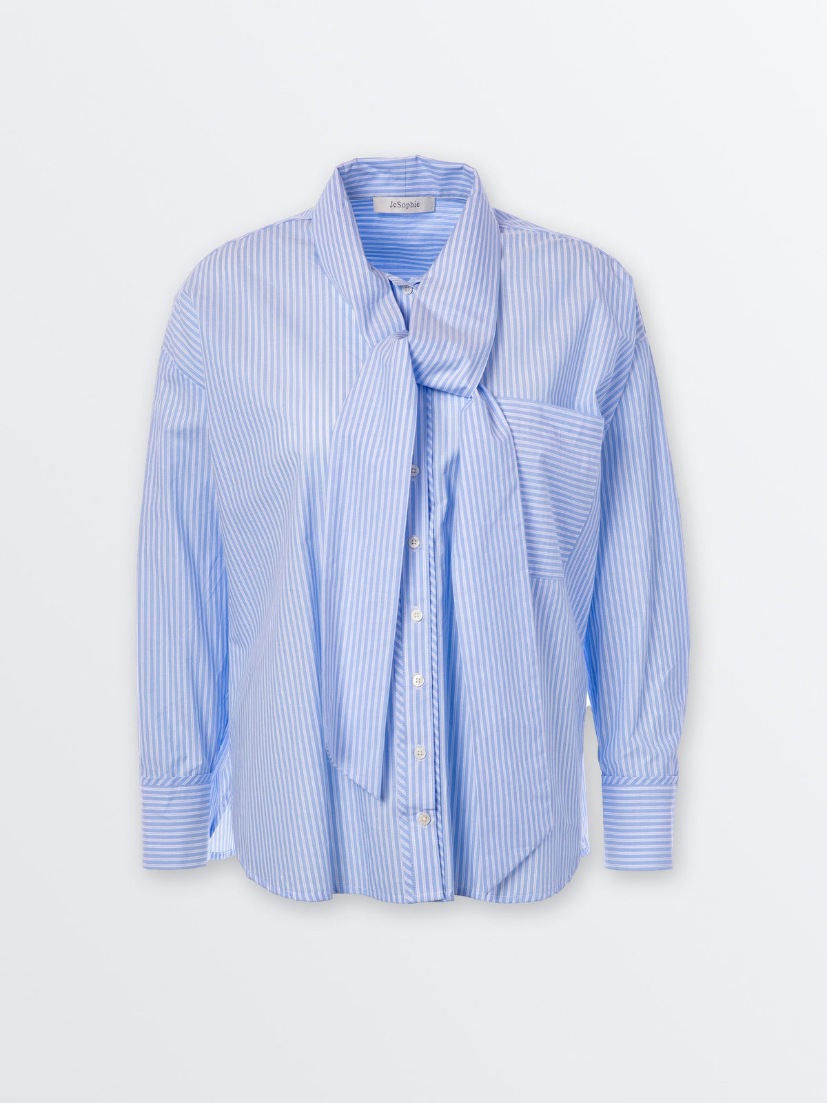 Blouse Polo blue stripe