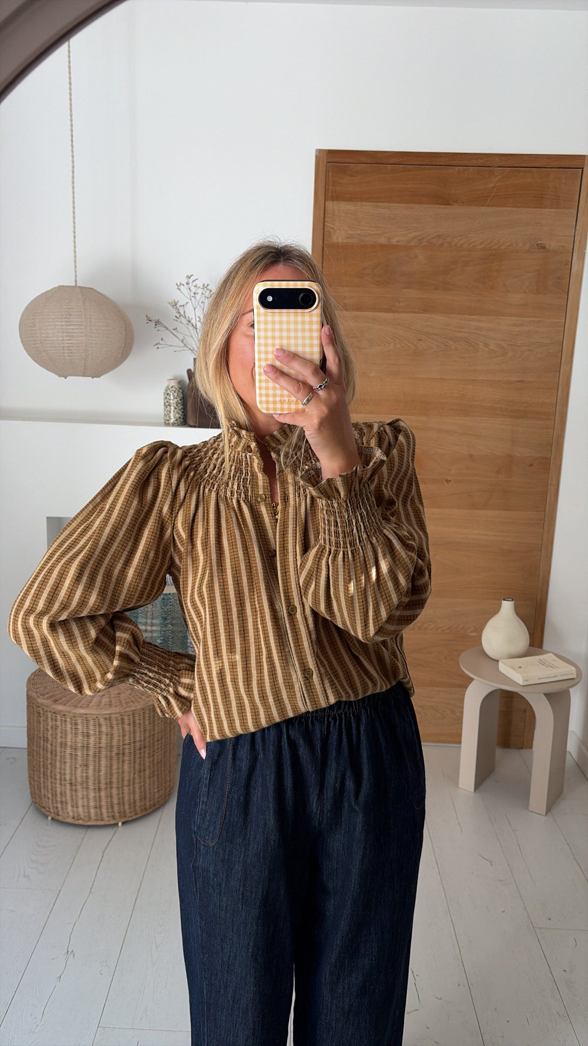 Blouse Robby moutarde