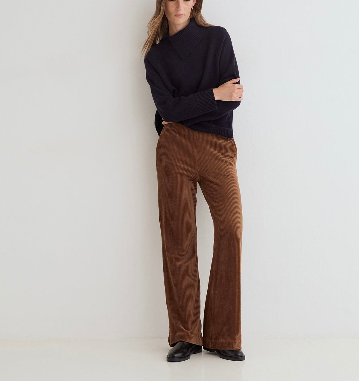 Pantalon Albert camel