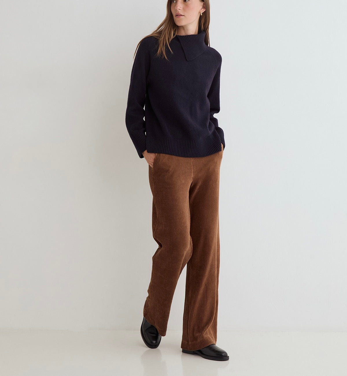 Pantalon Albert camel