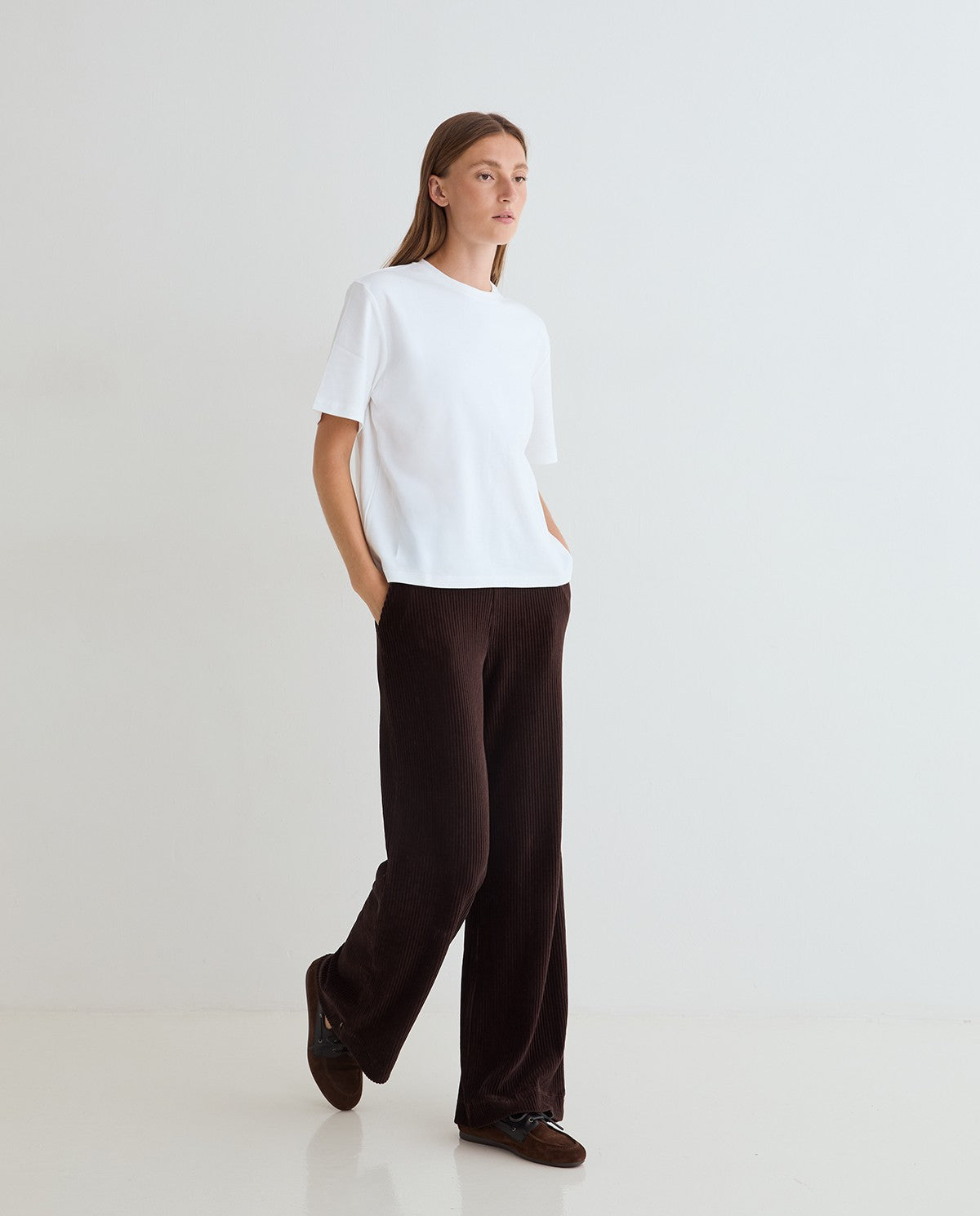 Pantalon Albert choco