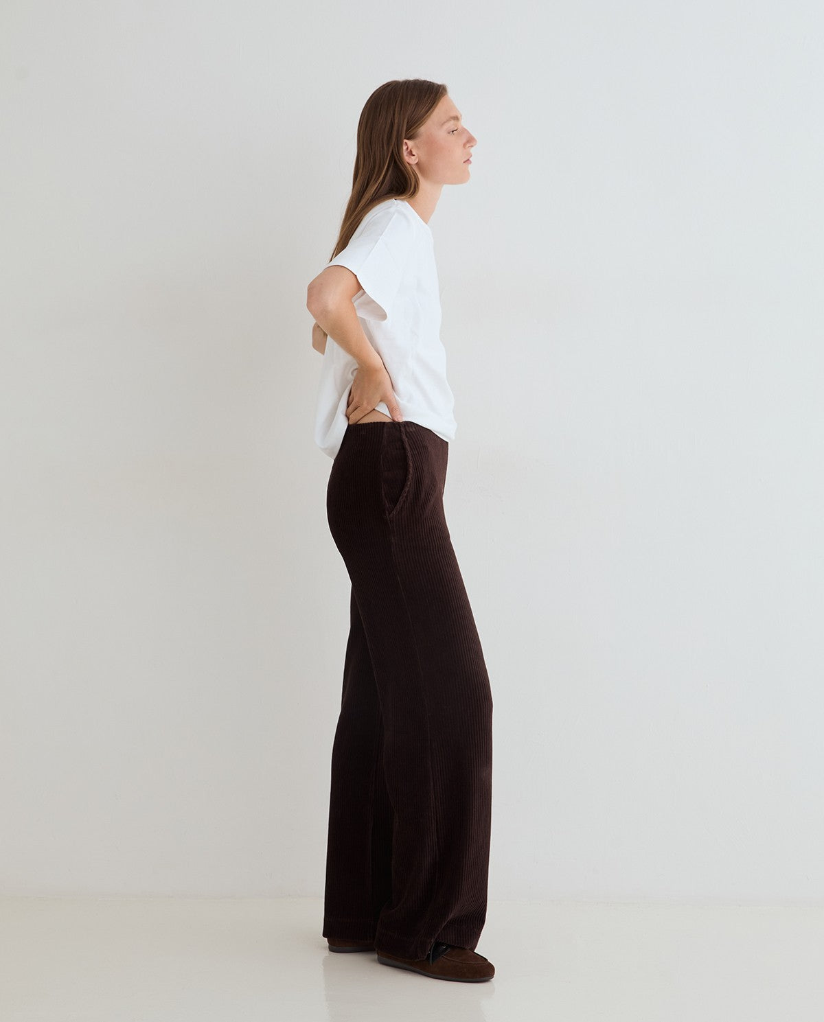 Pantalon Albert choco