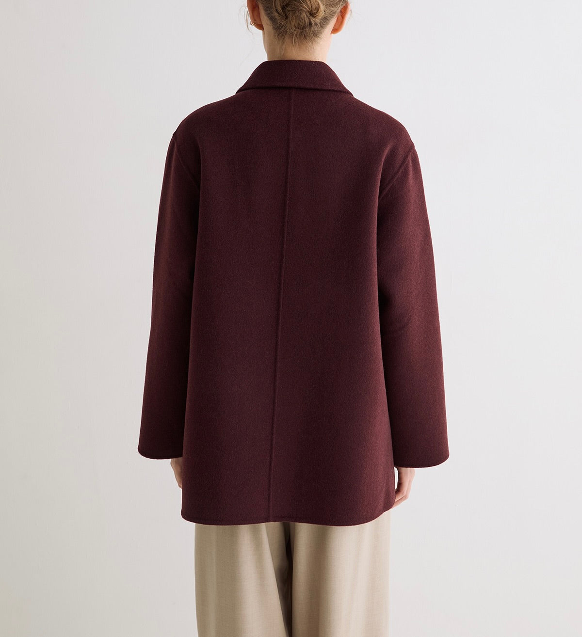Manteau Mapi wine