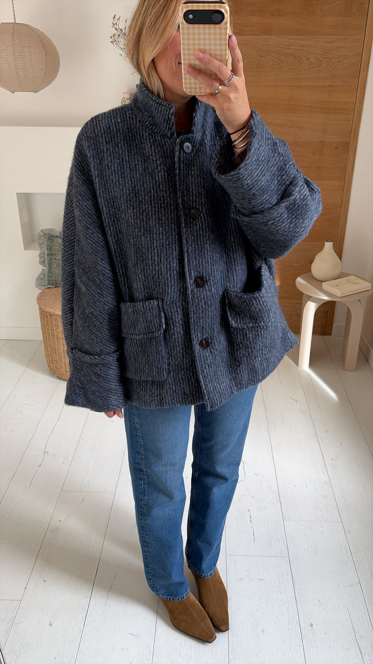 Veste Lana bleu – Johanna Paris
