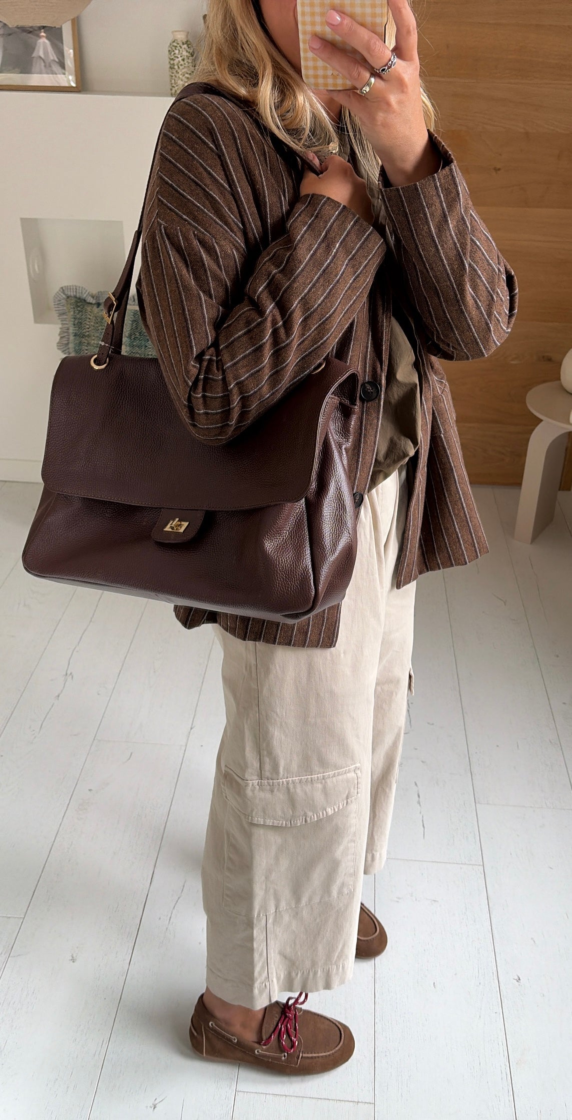 Sac maxi Flap choco – CLO