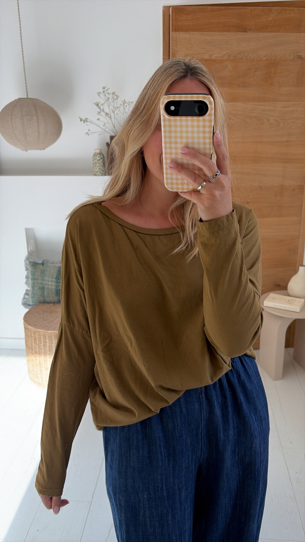Tee shirt Basique bronze – Johanna Paris