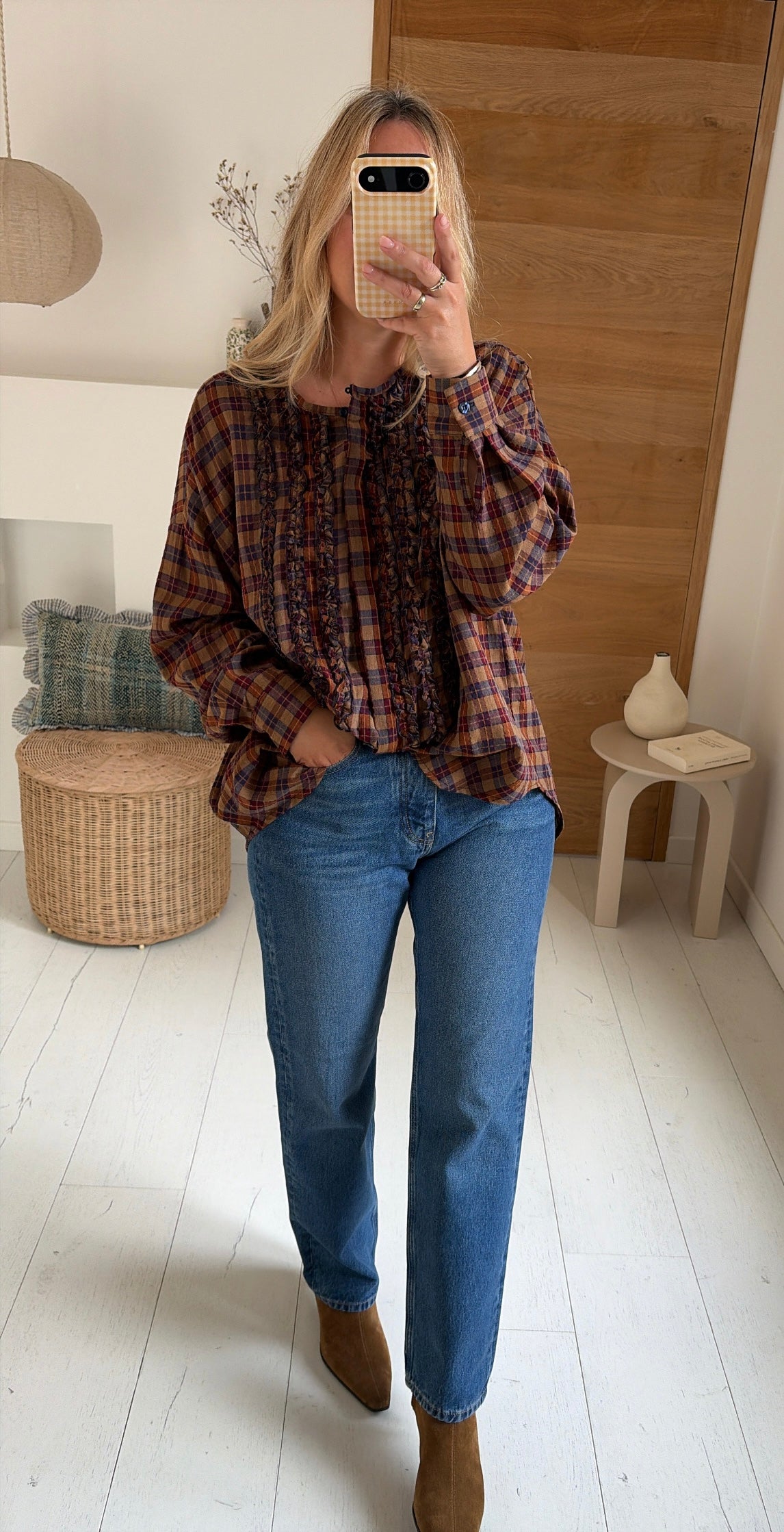 Blouse Sienna moutarde