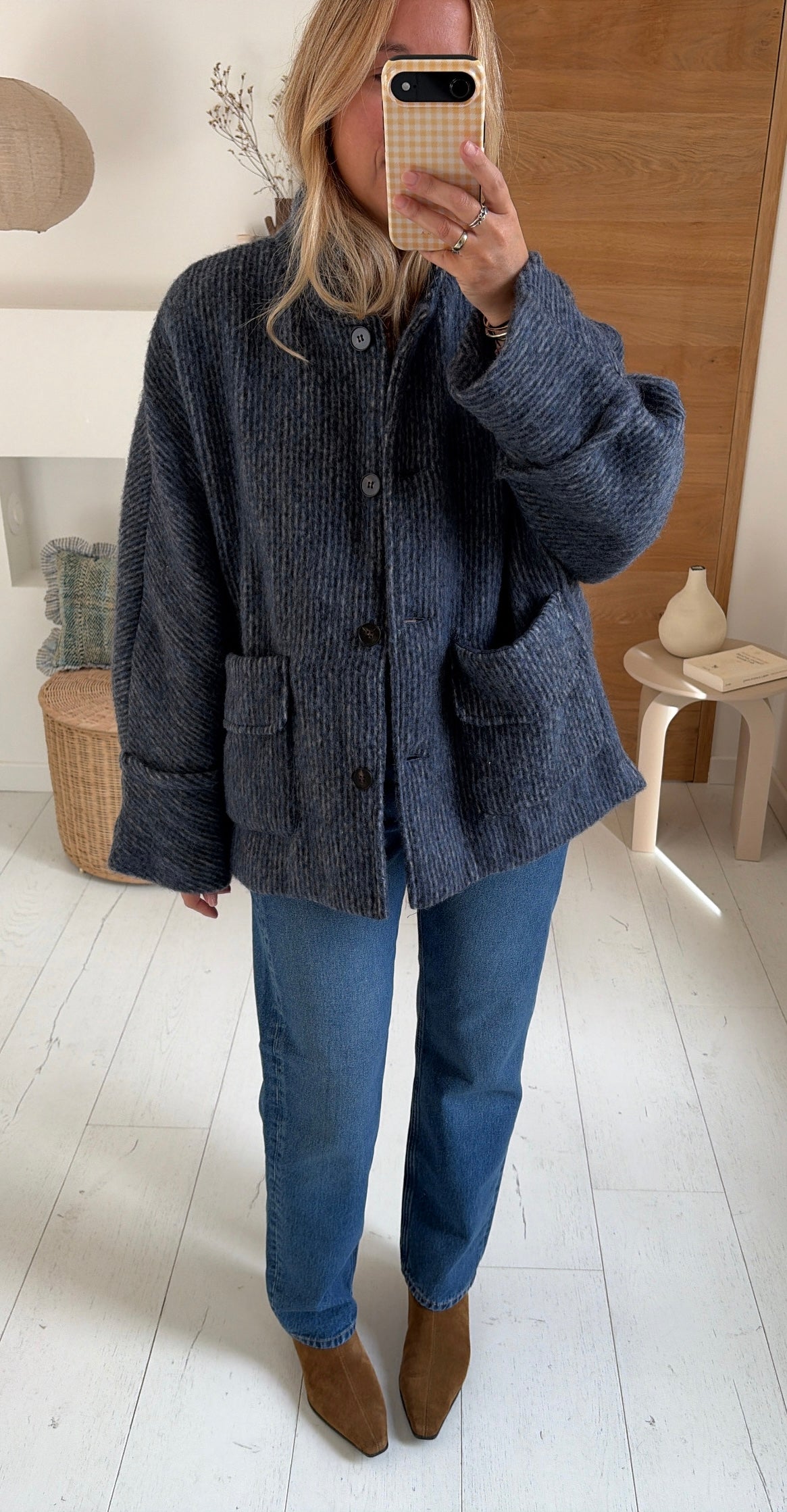 Veste Lana bleu – Johanna Paris