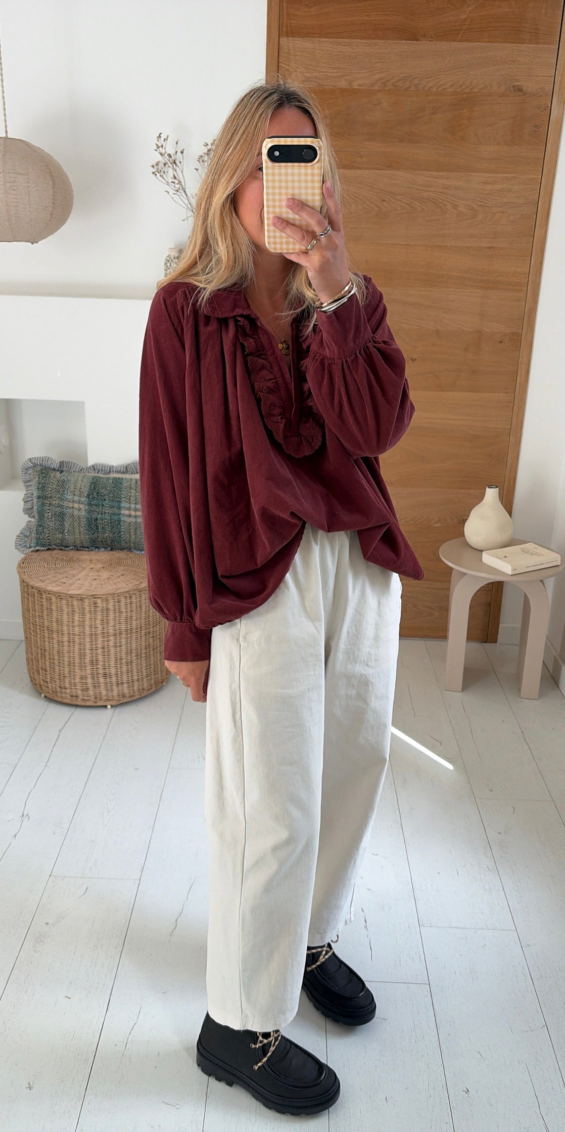 Pantalon Magic coton écru – Johanna Paris