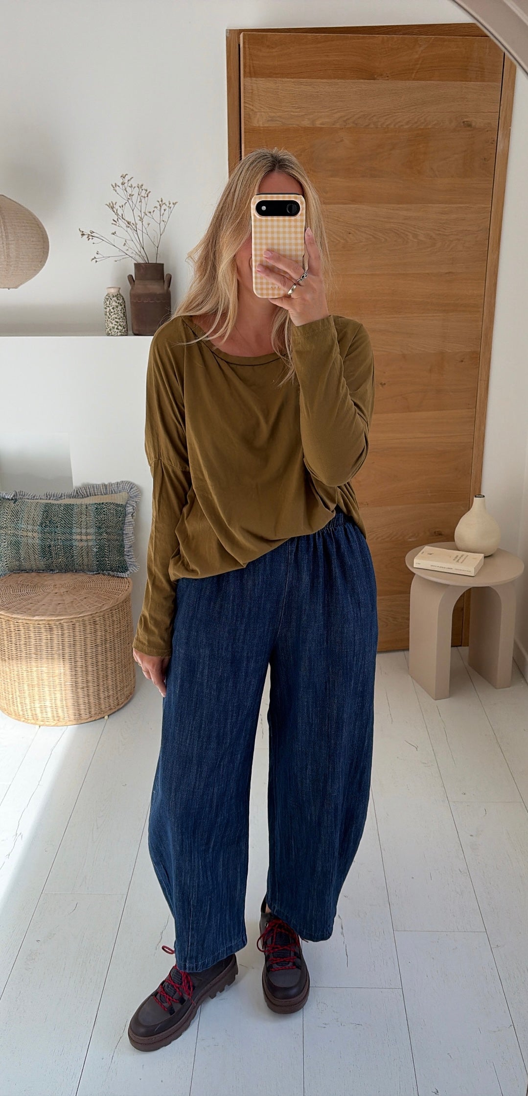 Jean Barrel denim blue – Johanna Paris