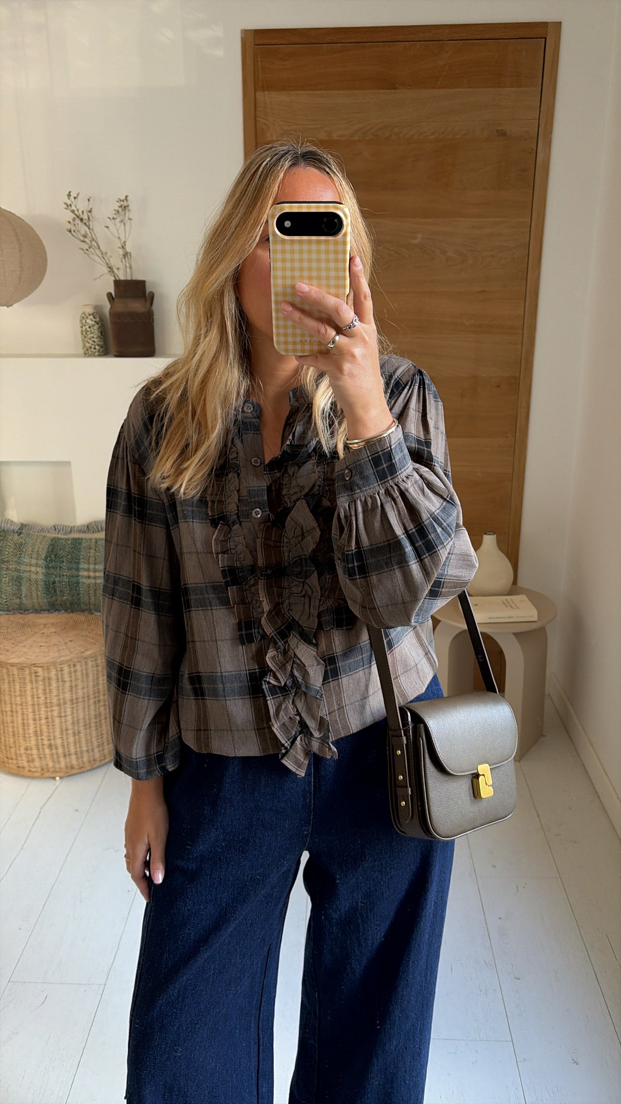 Blouse Romy taupe – Johanna Paris