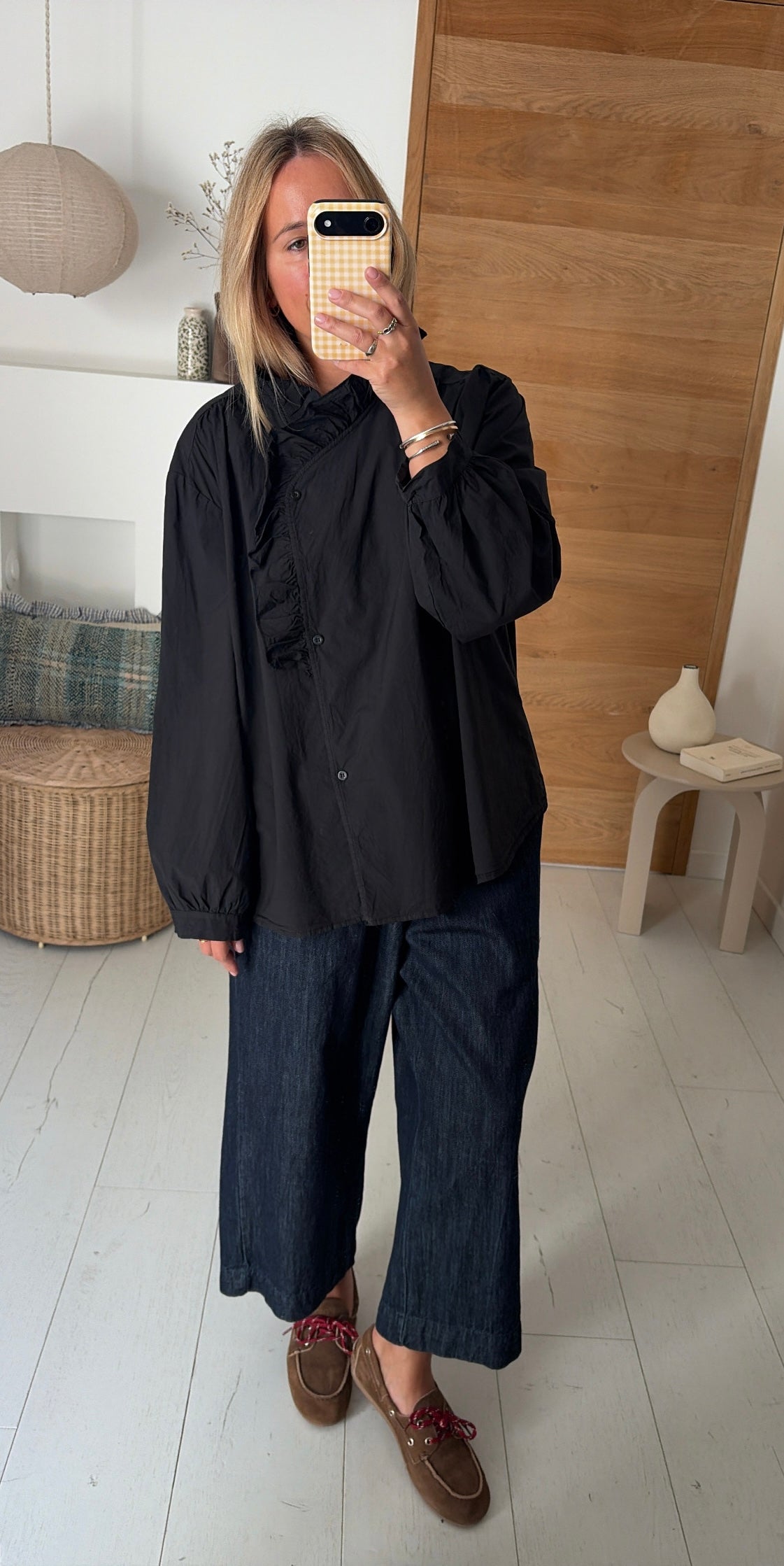 Blusa Lison prune – Johanna Paris