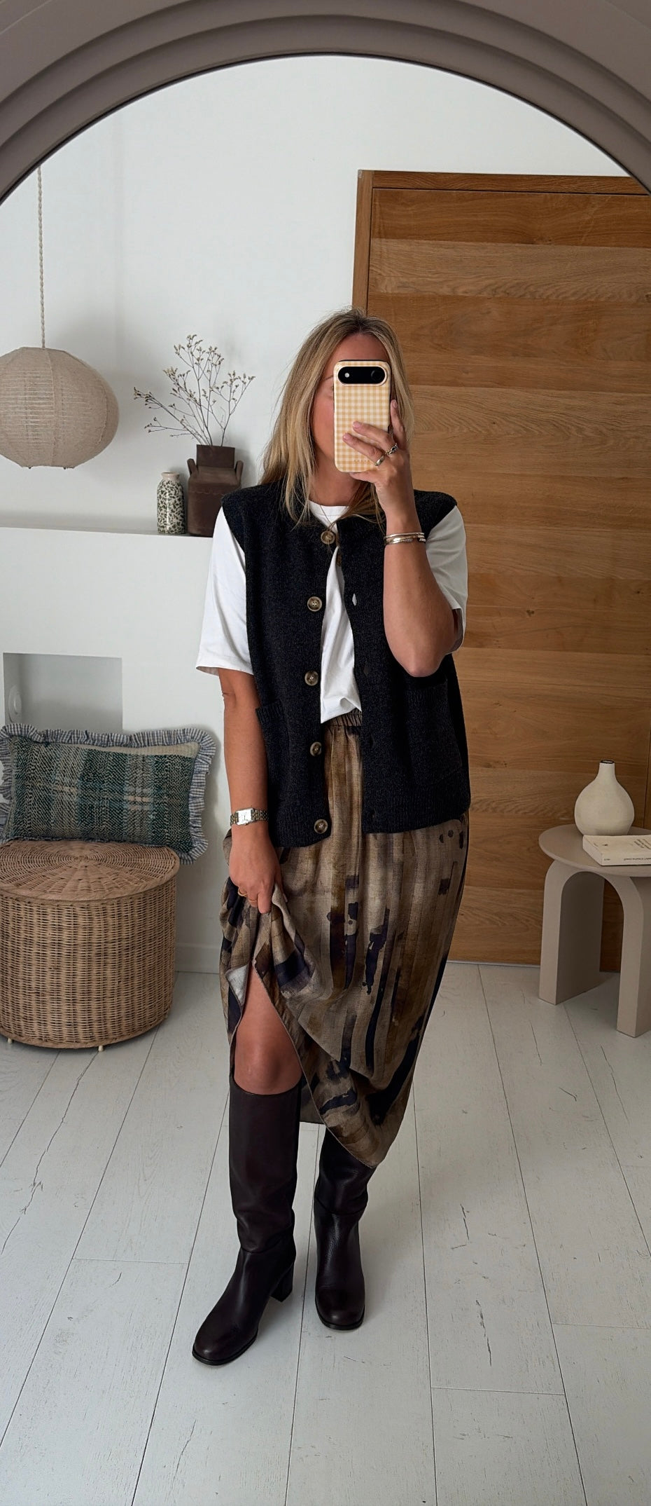 Cardigan Philippine grigio