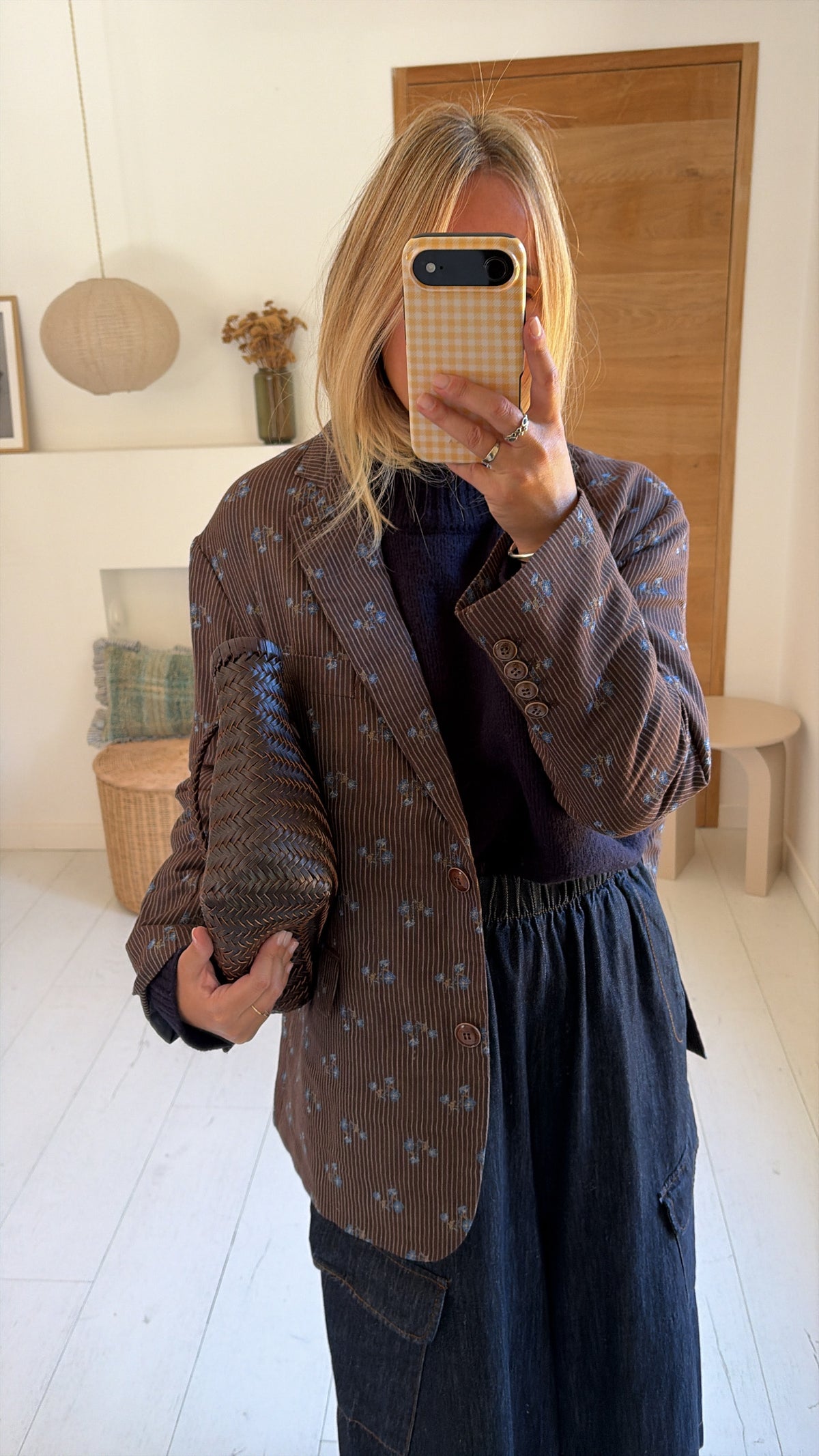 Veste blazer Karaba bluebell