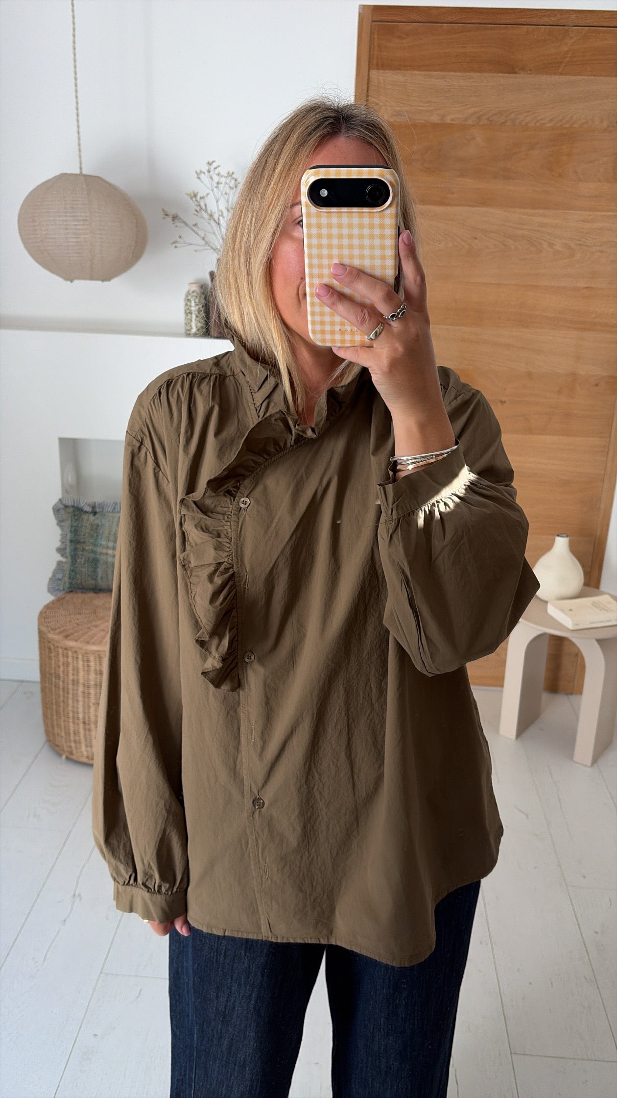 Blusa Lison prune – Johanna Paris