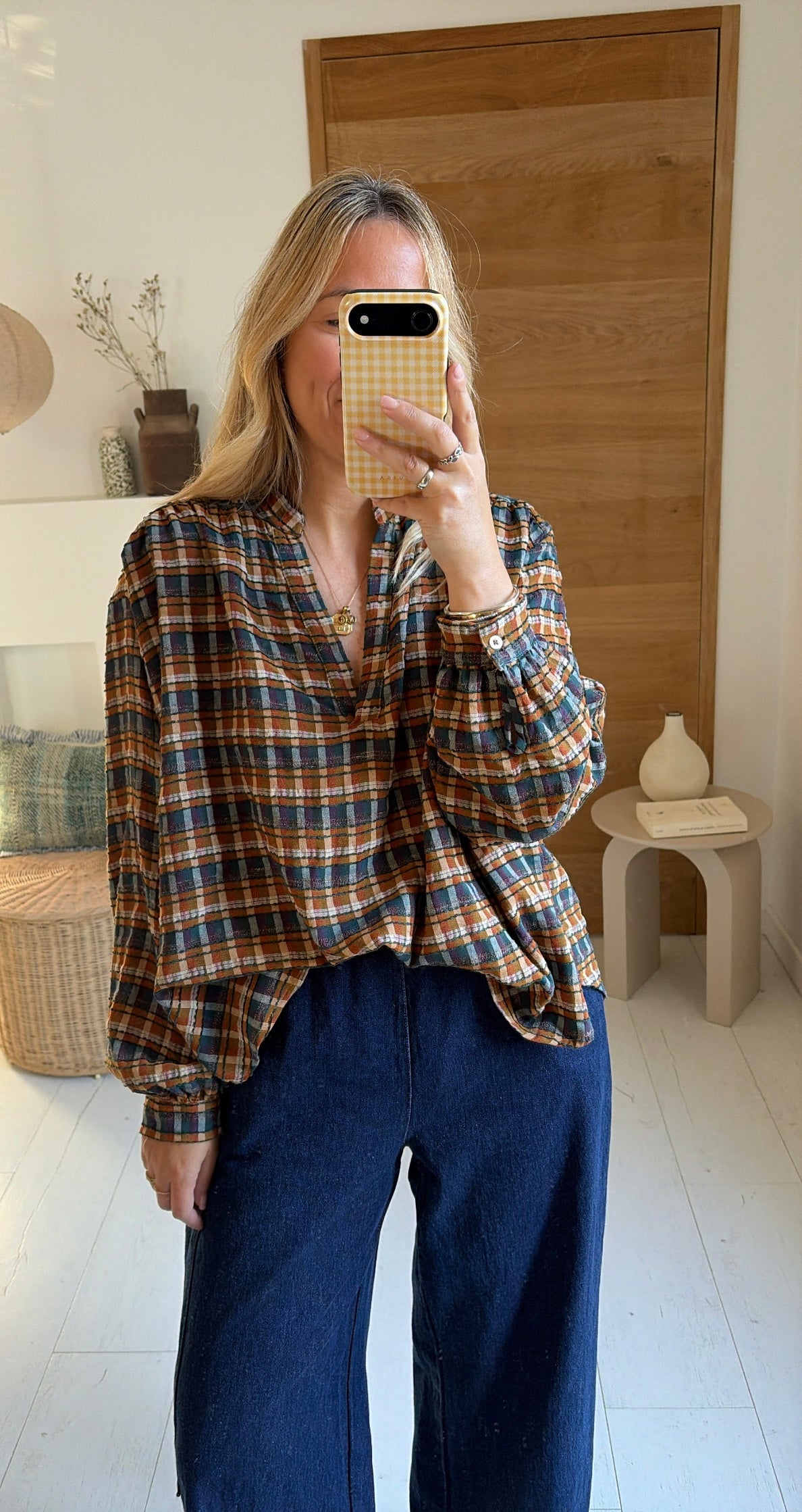 Blouse Lewis moutarde