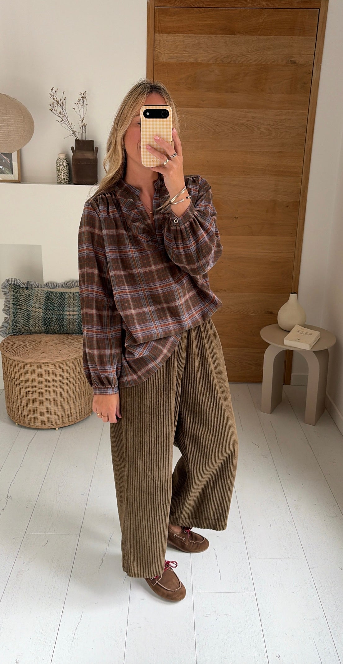 Blouse Louisette kaki