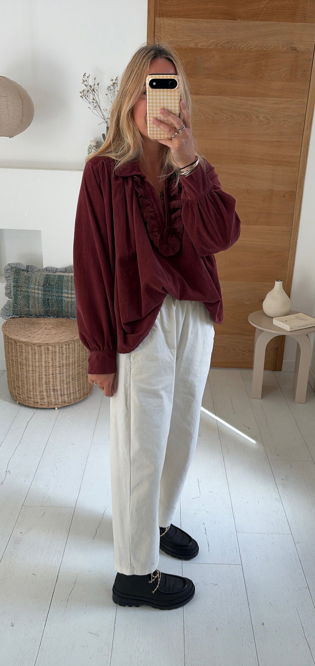 Pantalon Magic coton écru