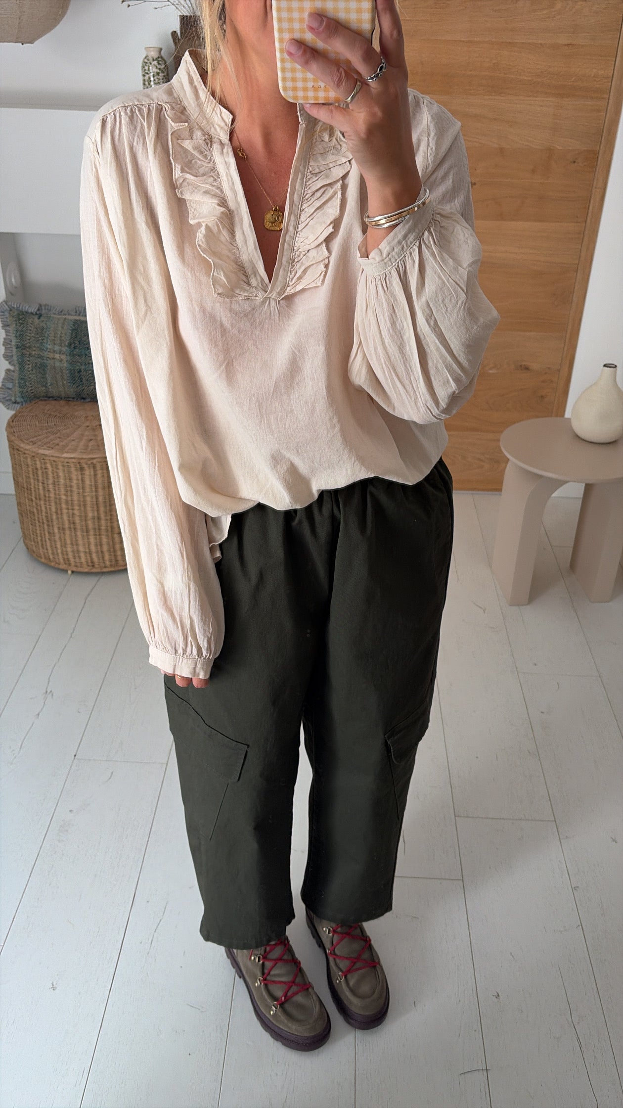Blouse Louise écru – Johanna Paris