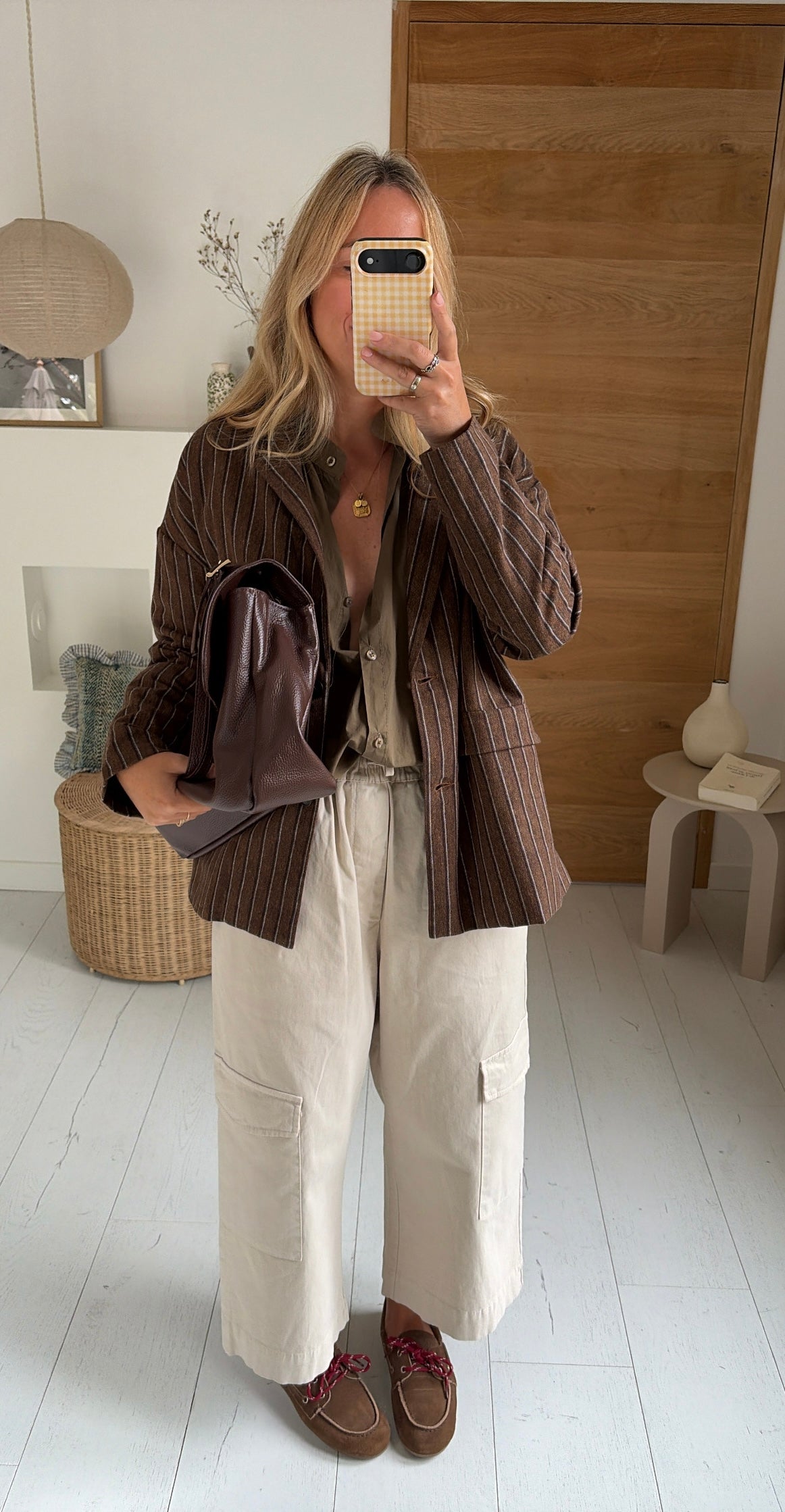 Sac maxi Flap choco