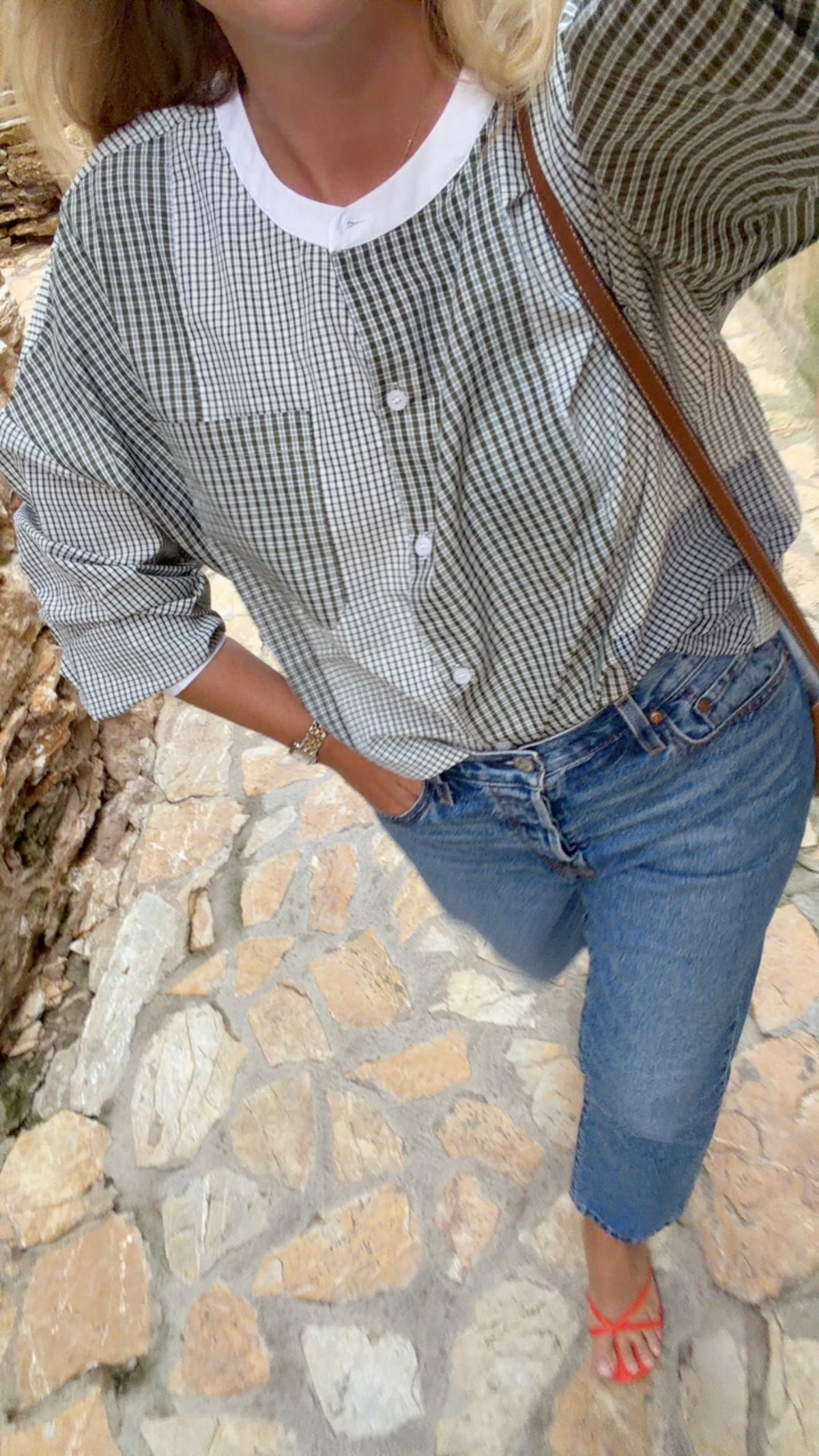 Blouse Alba vert