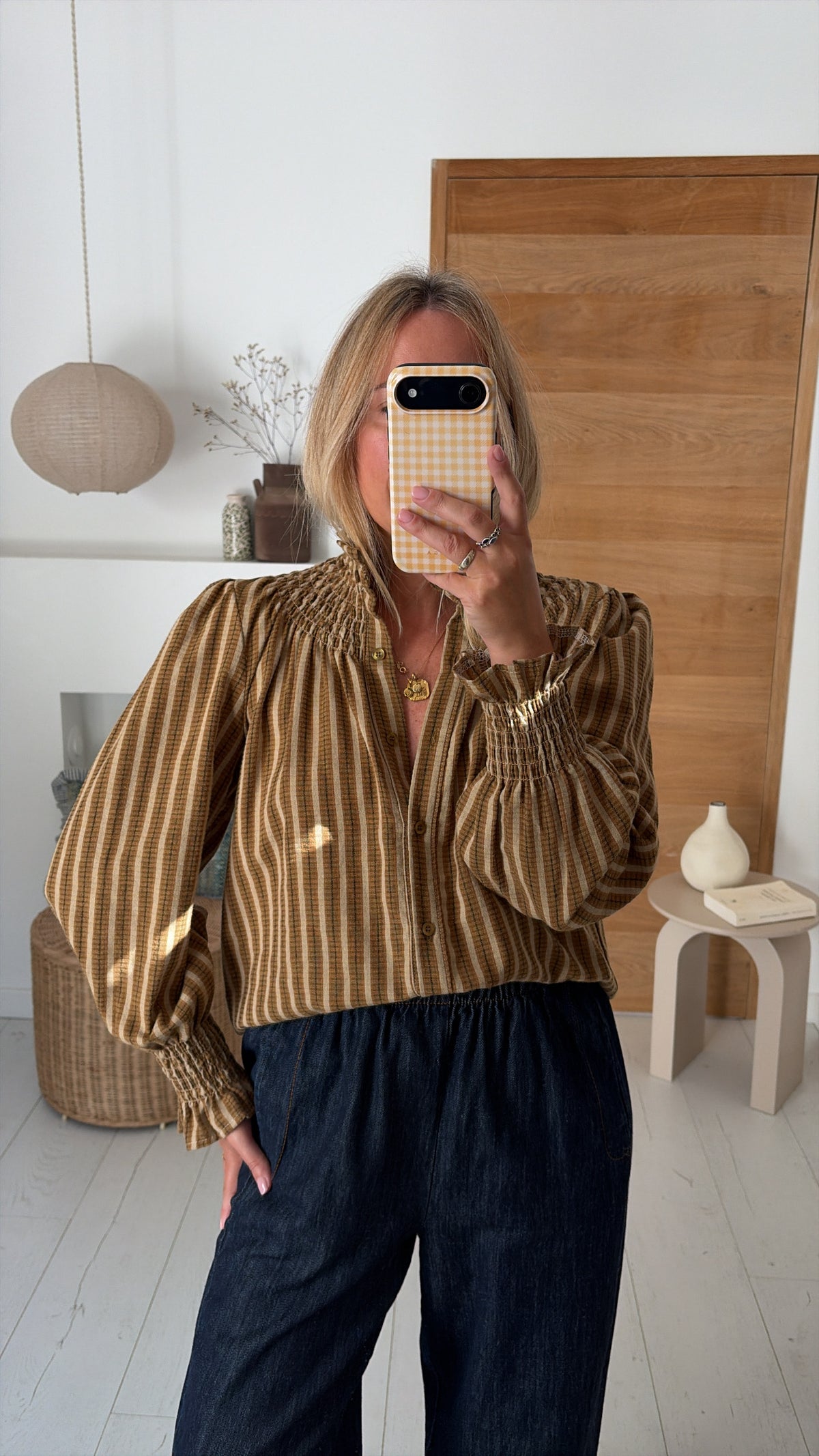 Blouse Robby moutarde