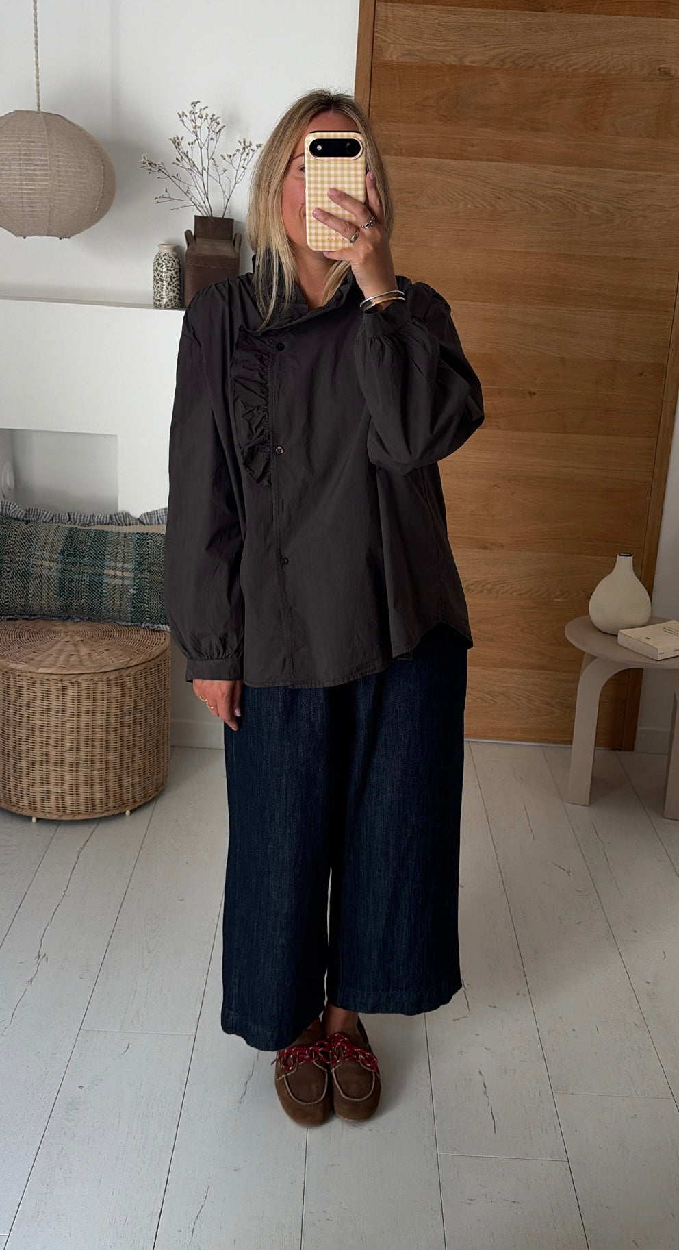 Blouse Lison prune