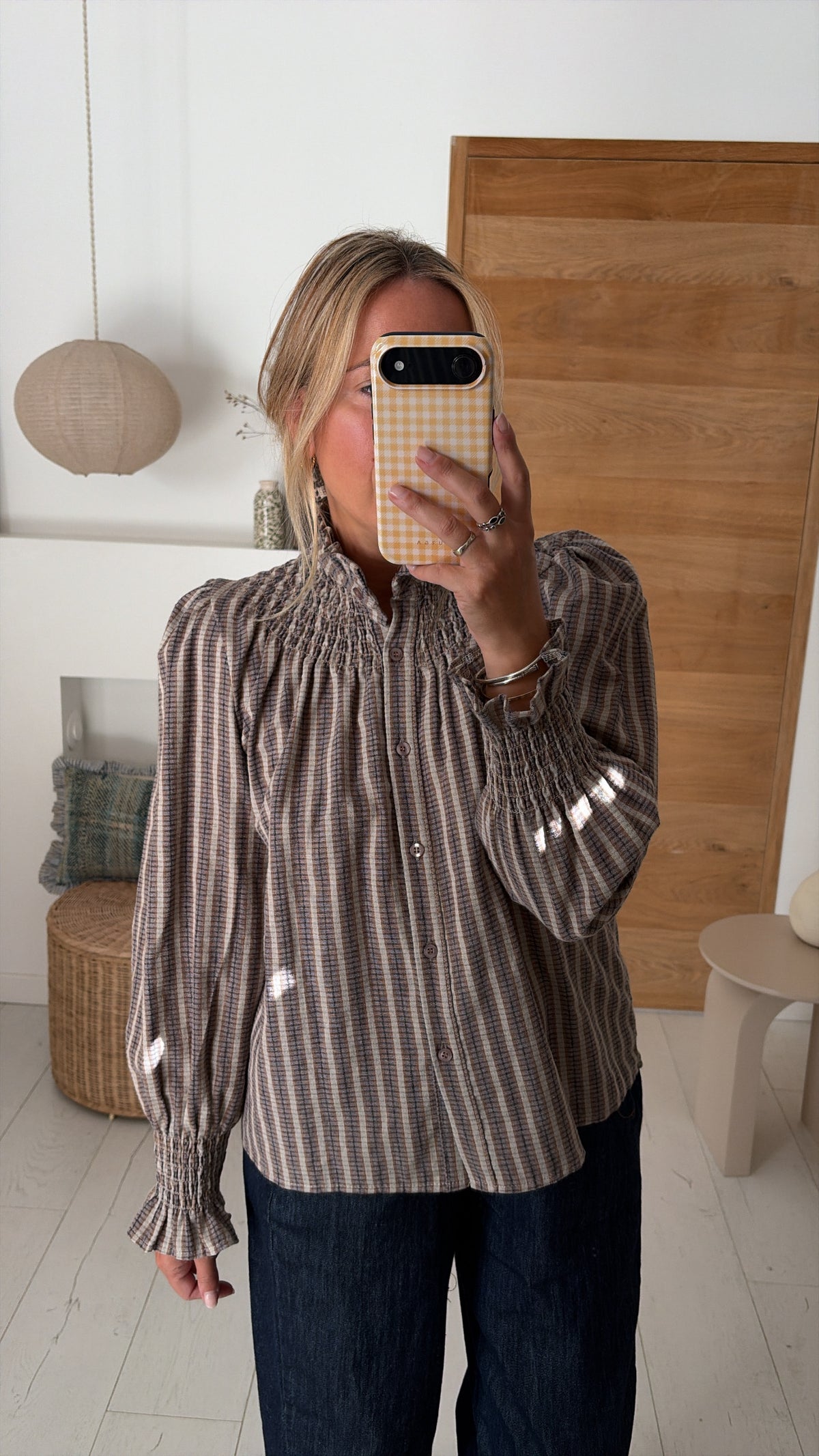 Blouse Robby taupe