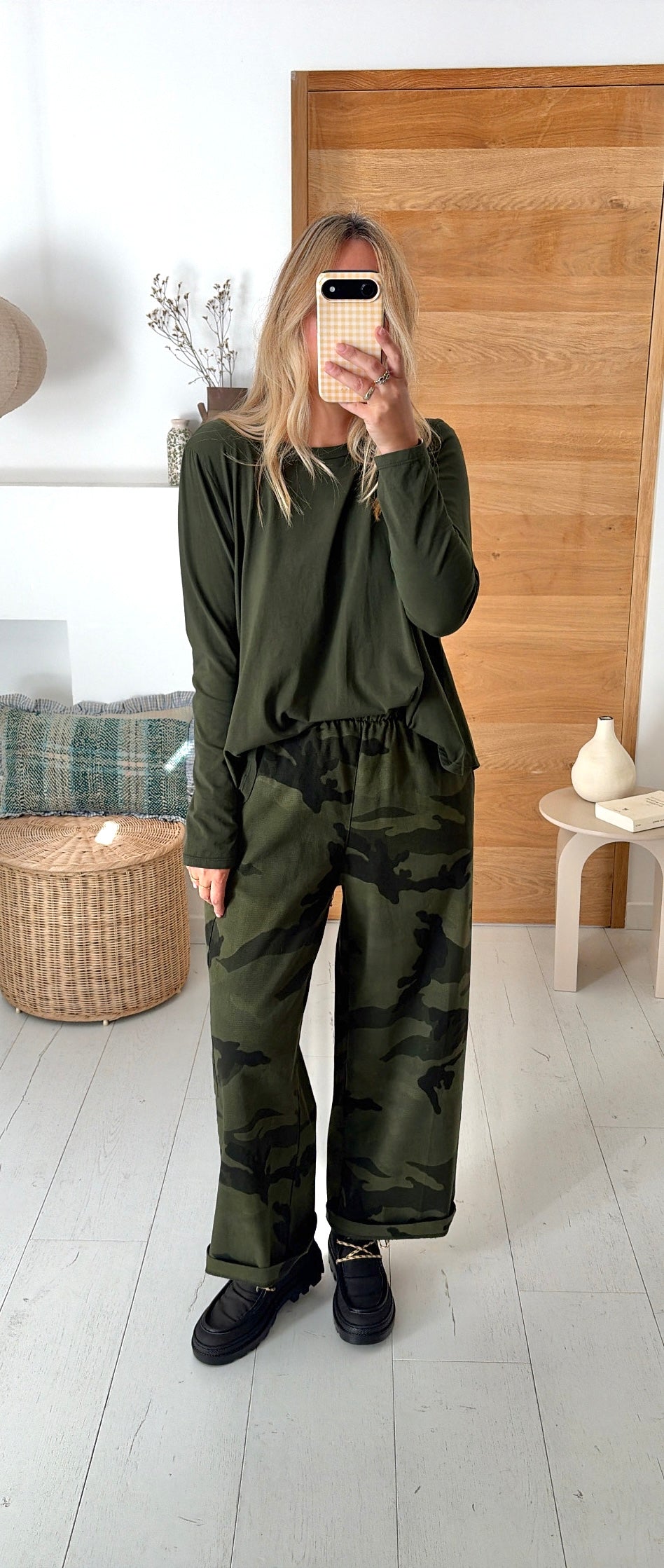 Pantalon Eliott camo – Johanna Paris
