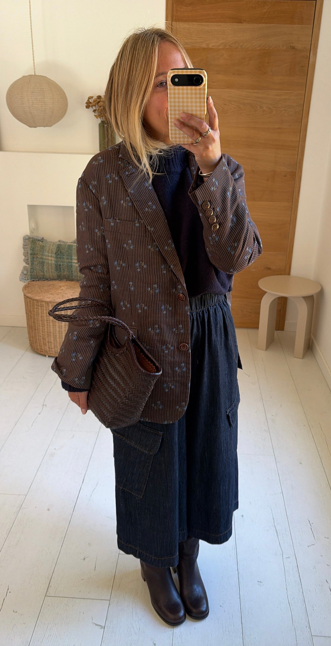 Veste blazer Karaba bluebell
