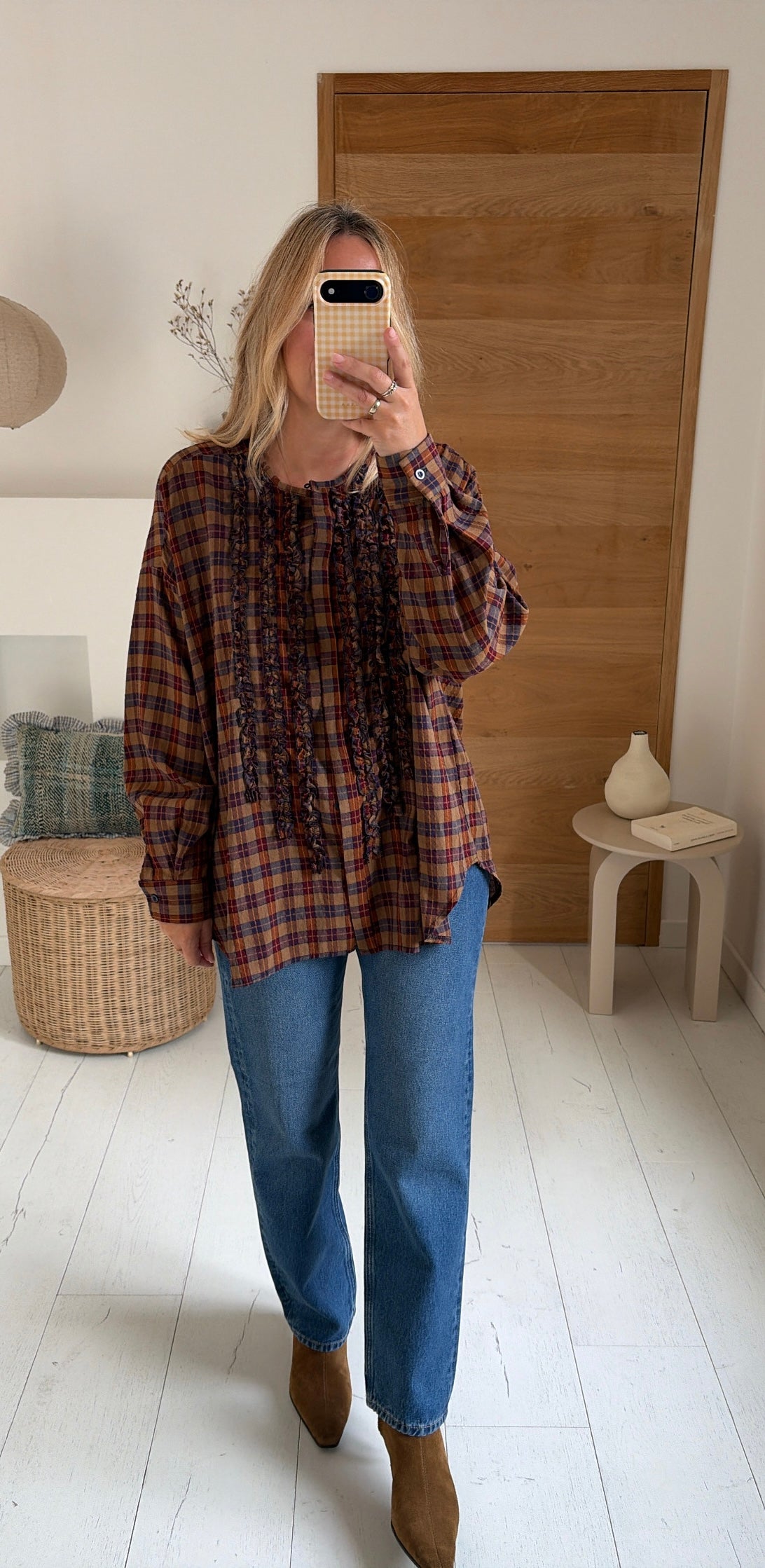 Blouse Sienna moutarde – Johanna Paris