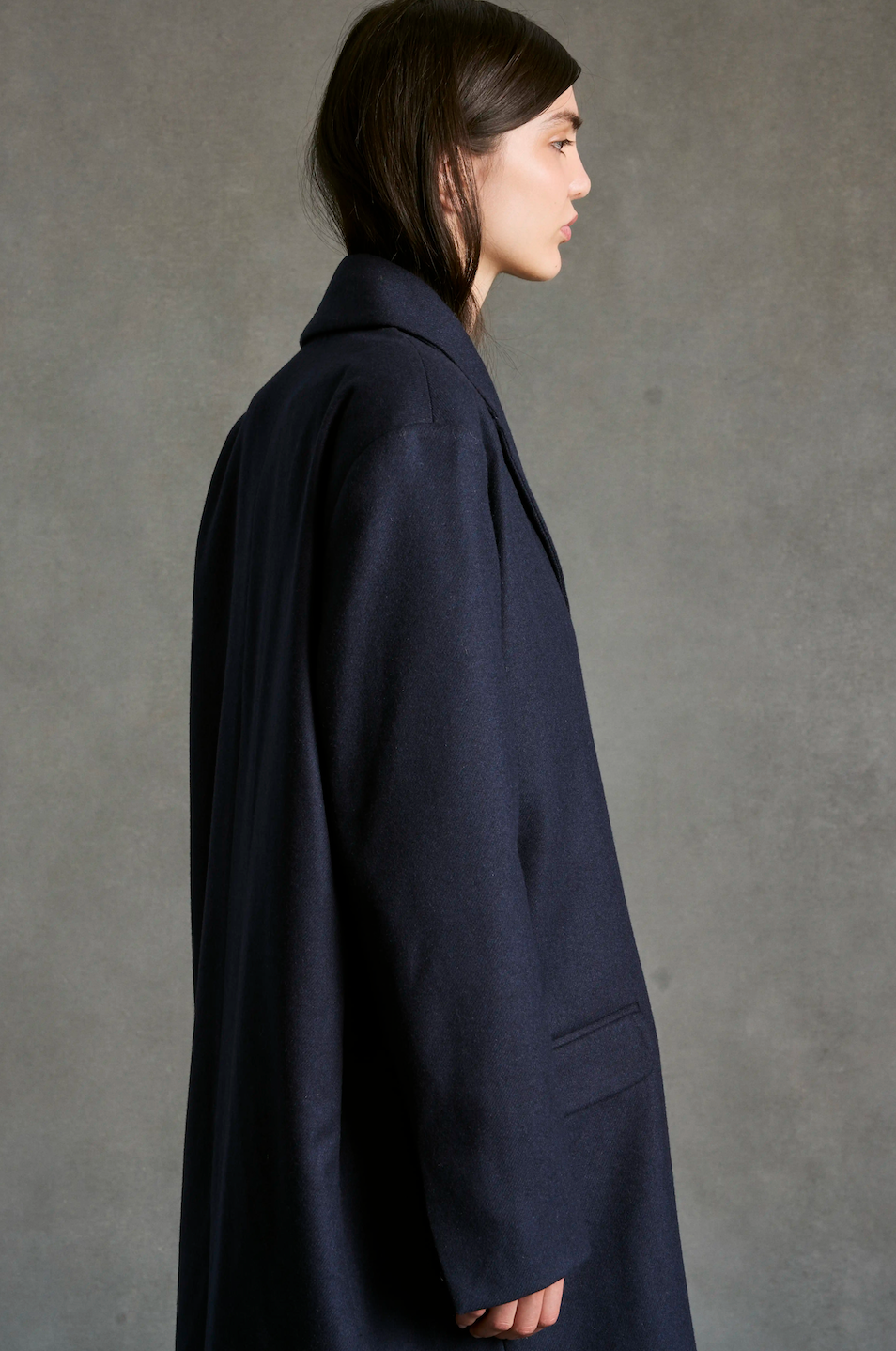 Manteau Kristen navy