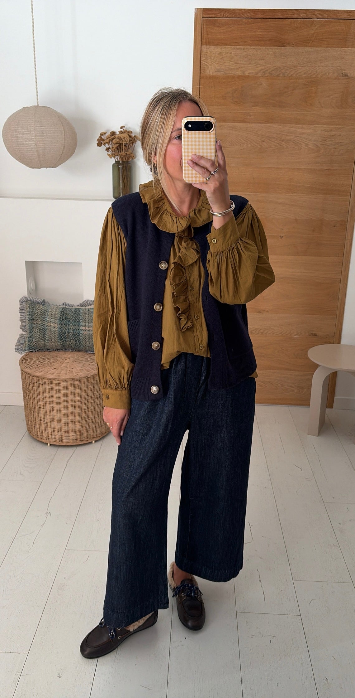 blusa Lison écru