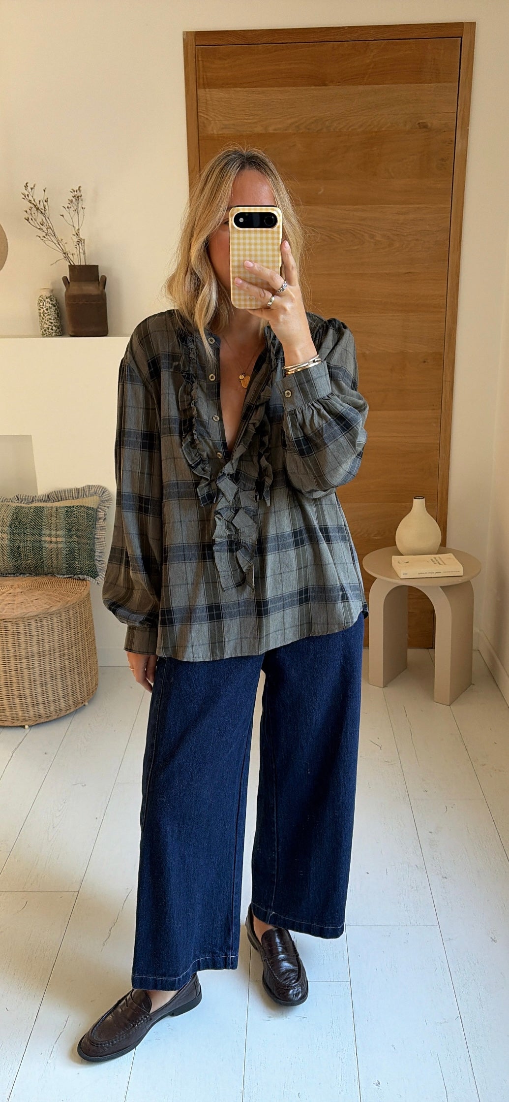 Blouse Romy kaki – Johanna Paris