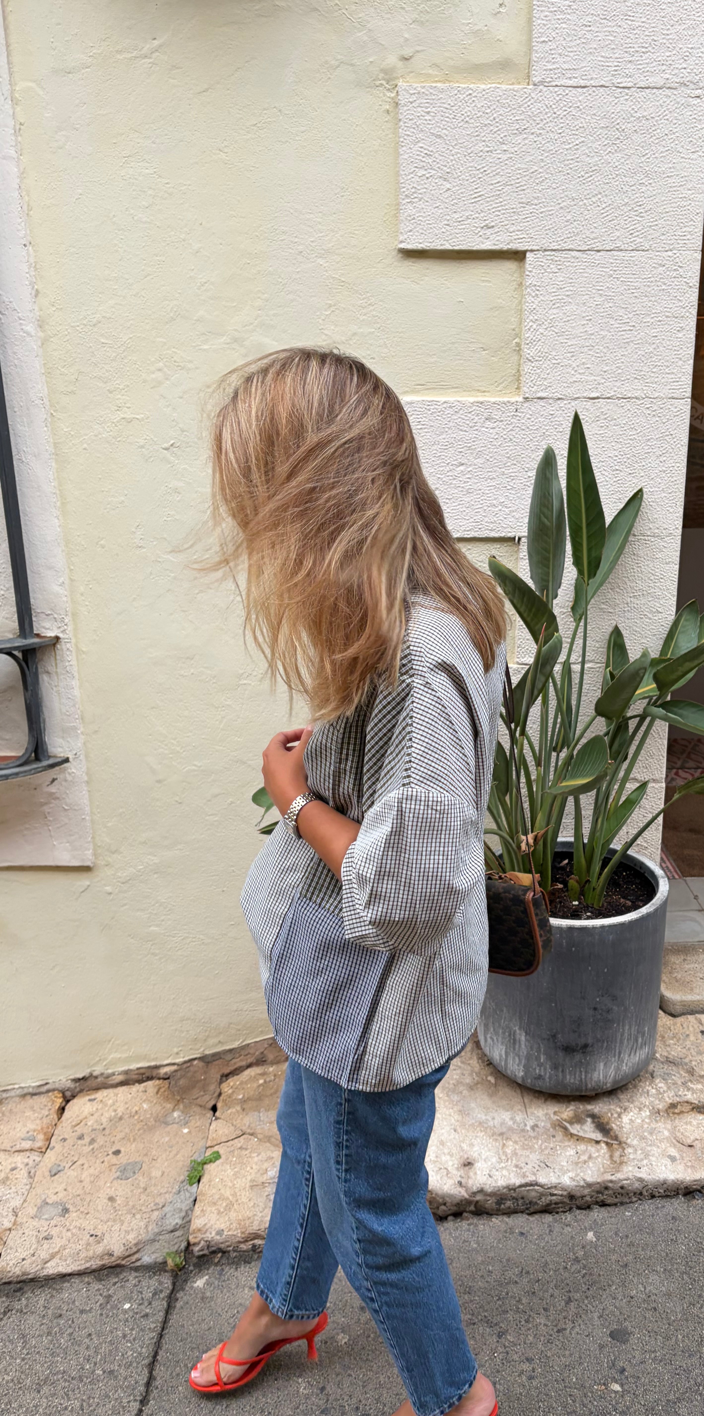 Blouse Alba vert – CLO