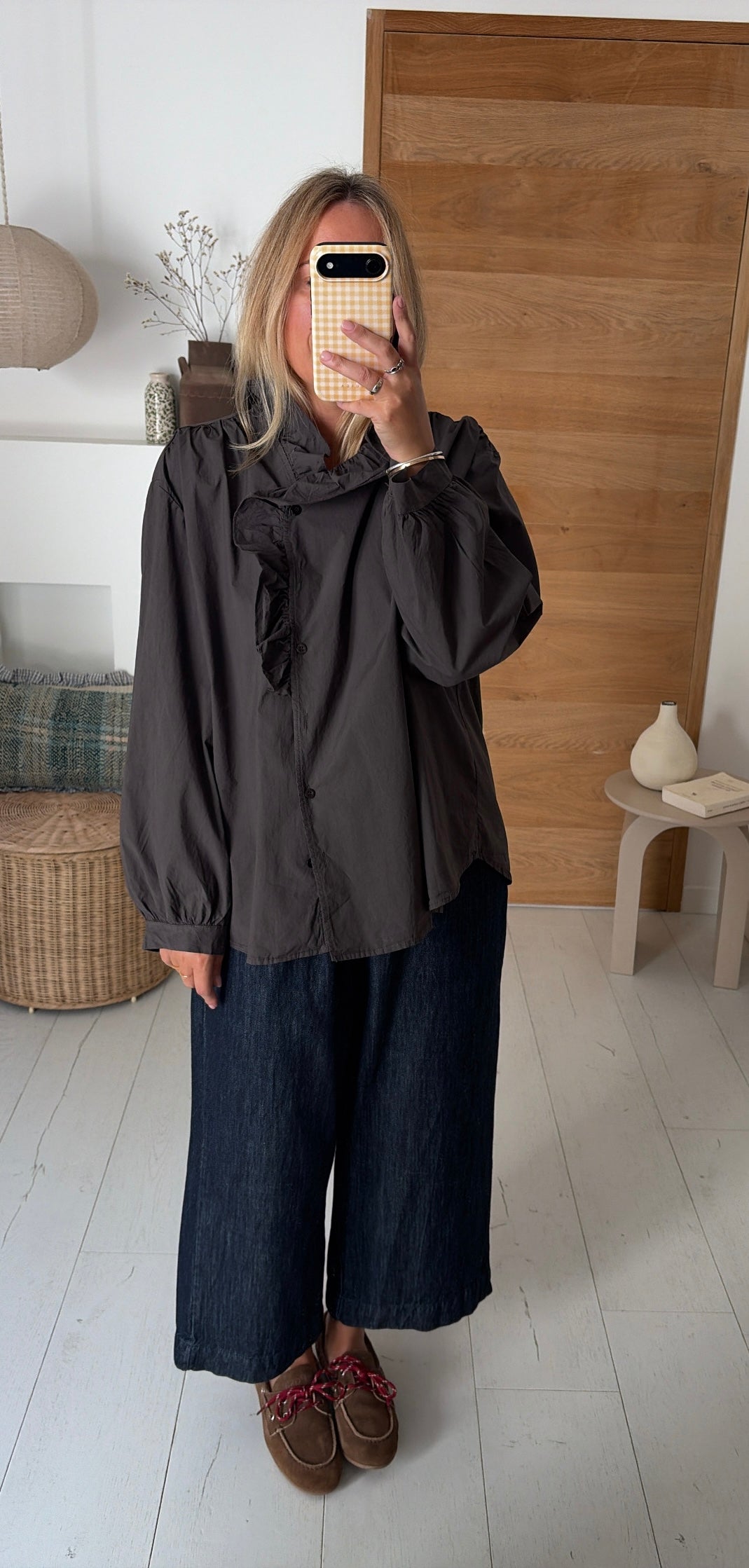 Blouse Lison prune
