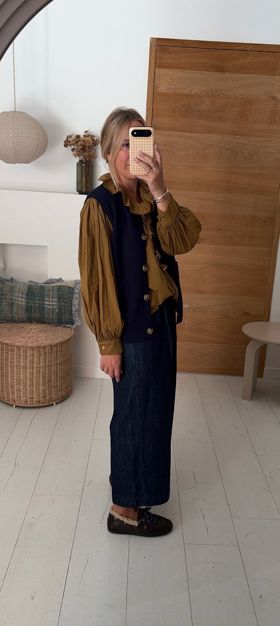 blusa Lison écru