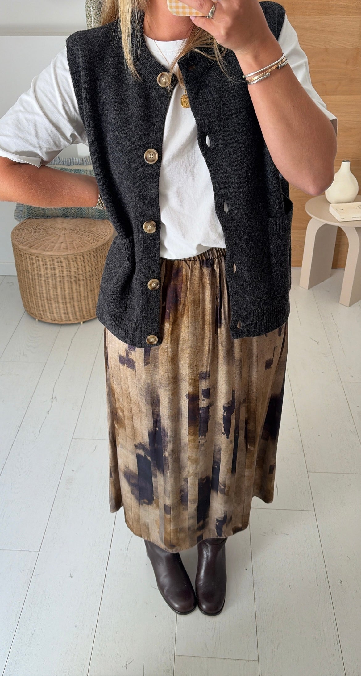Cardigan Philippine grigio – JC Sophie