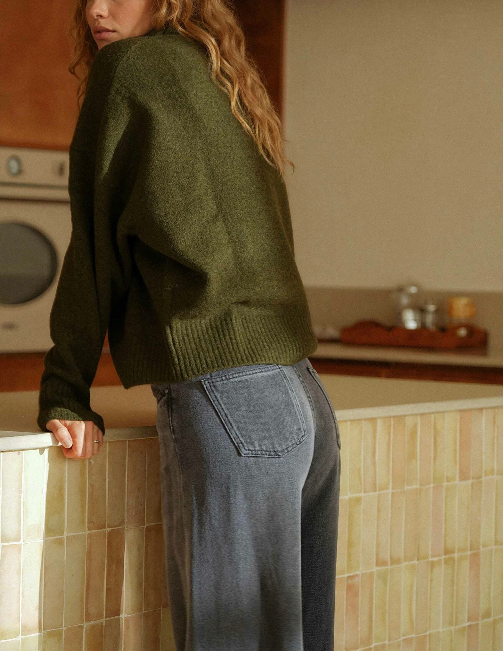 Jean Felicity black denim – Islow