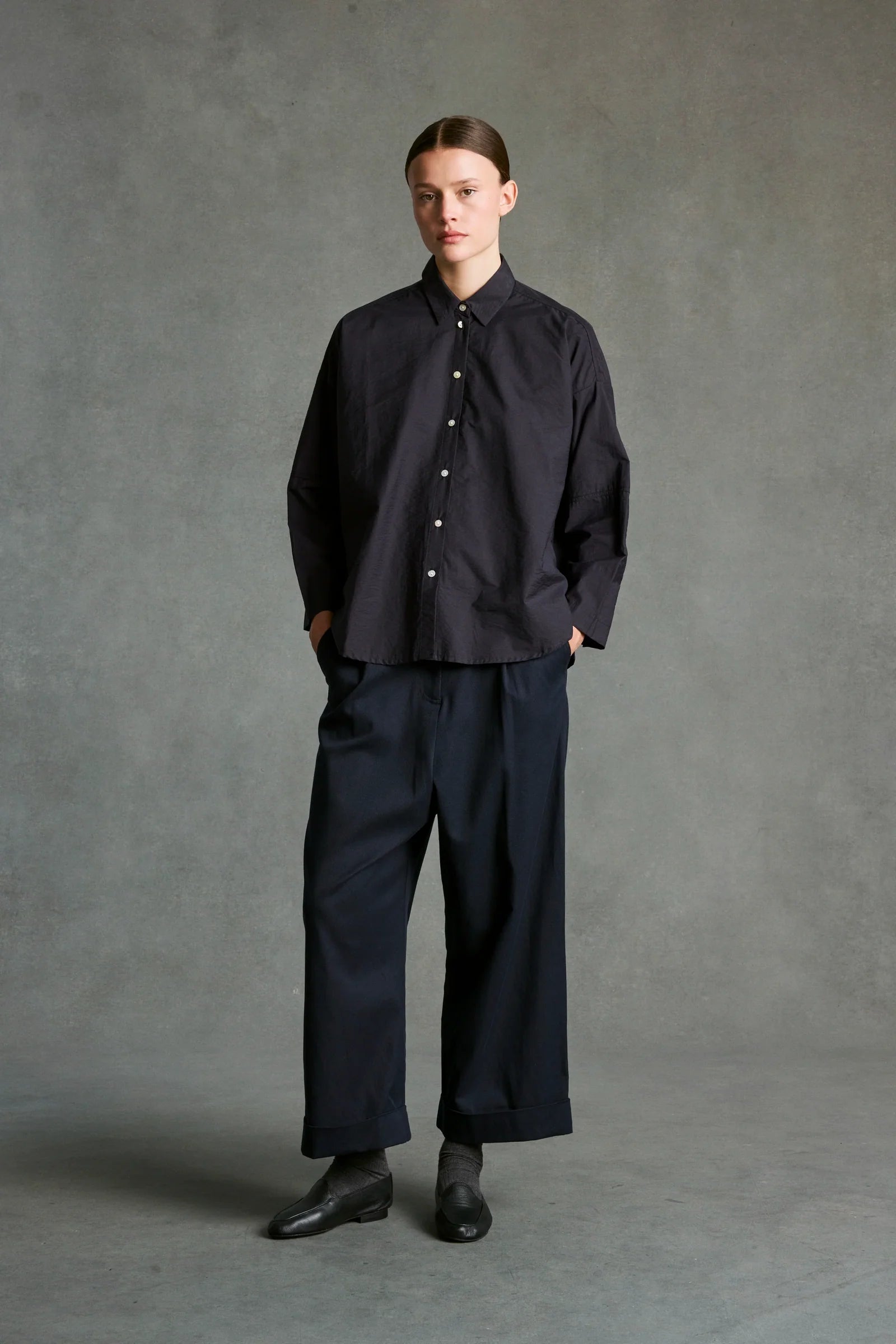 Pantalon Mariano navy – Hod Paris