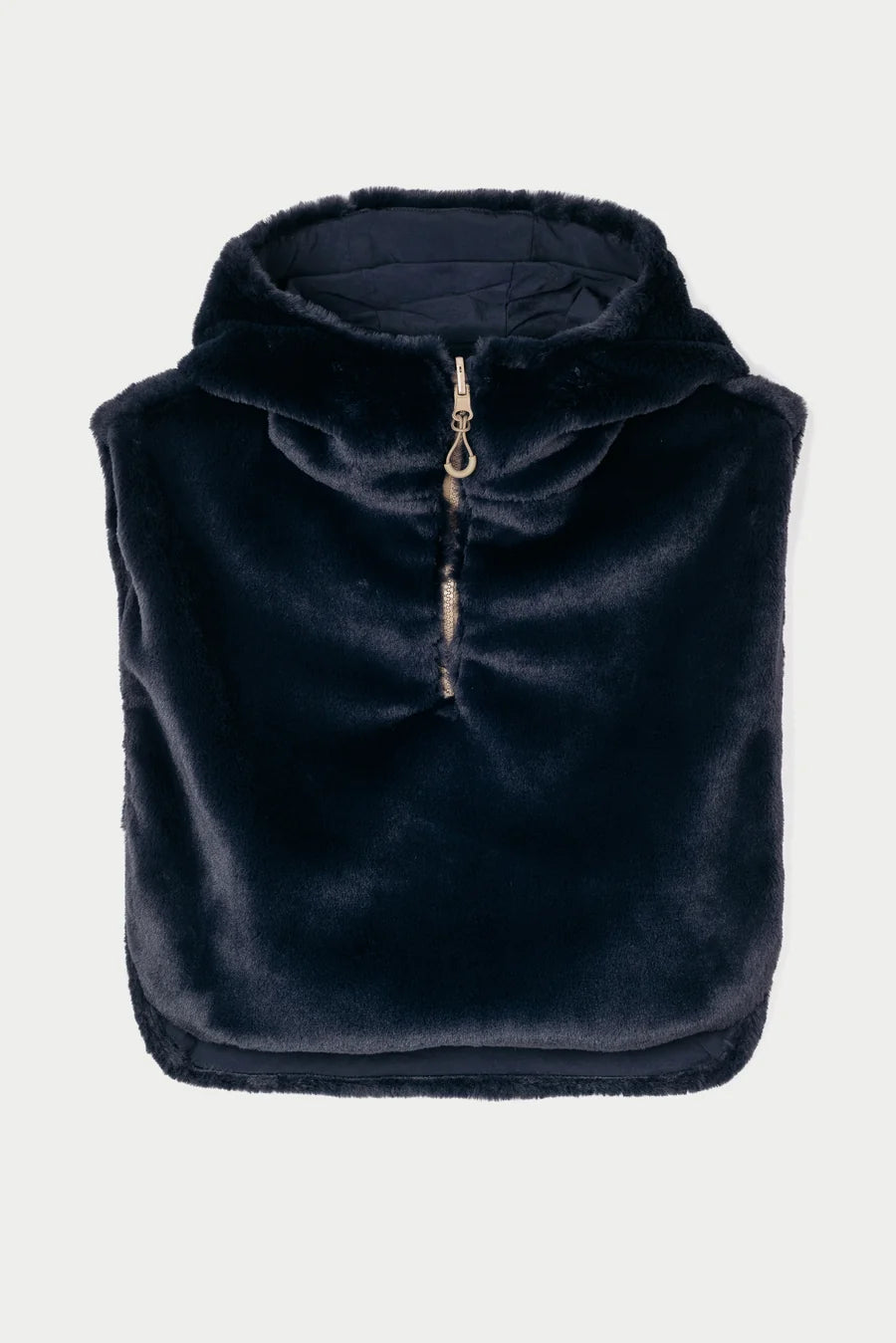 Capuche réversible Bing dark navy – Tantä