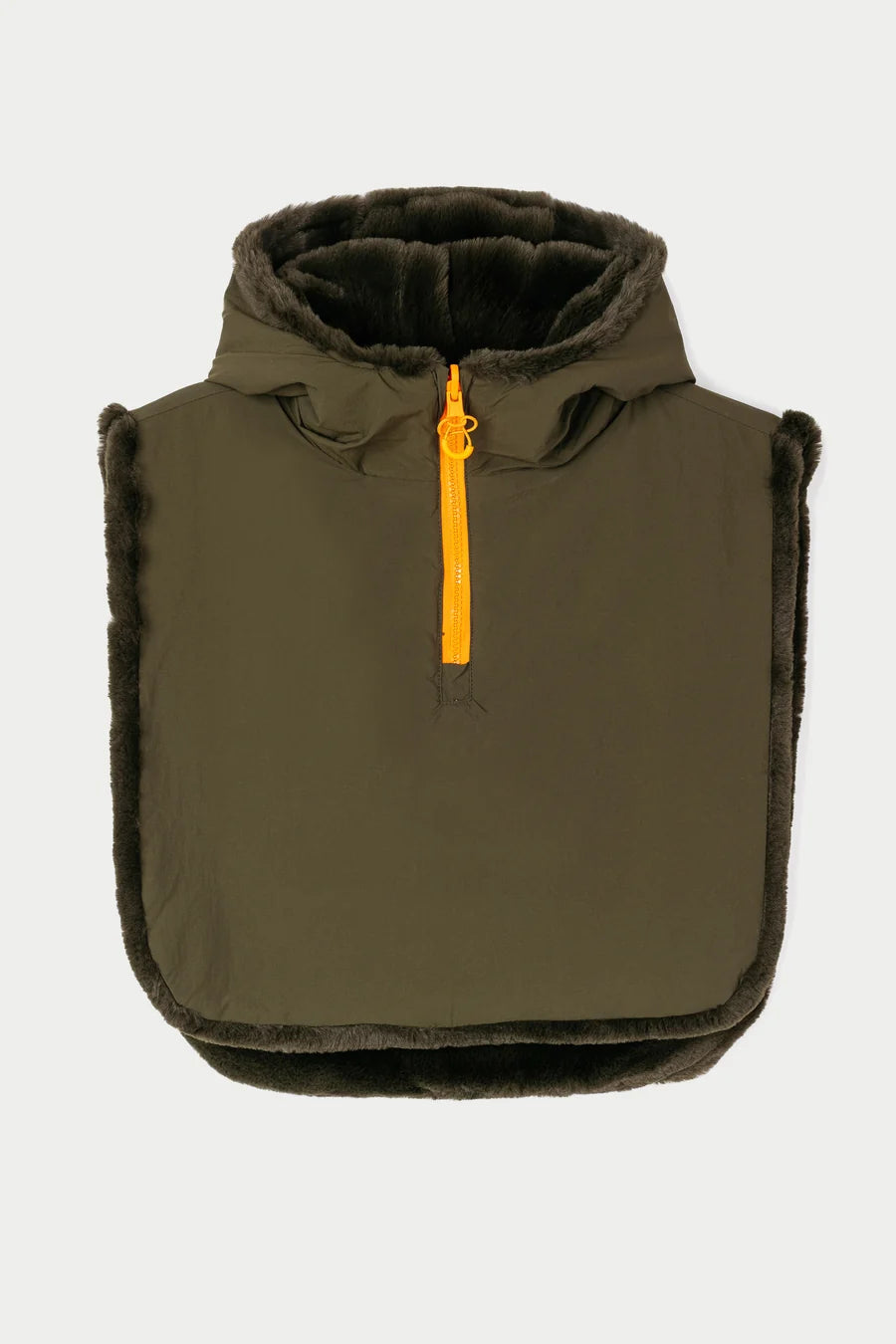 Capuche réversible Bing kaki – Tantä