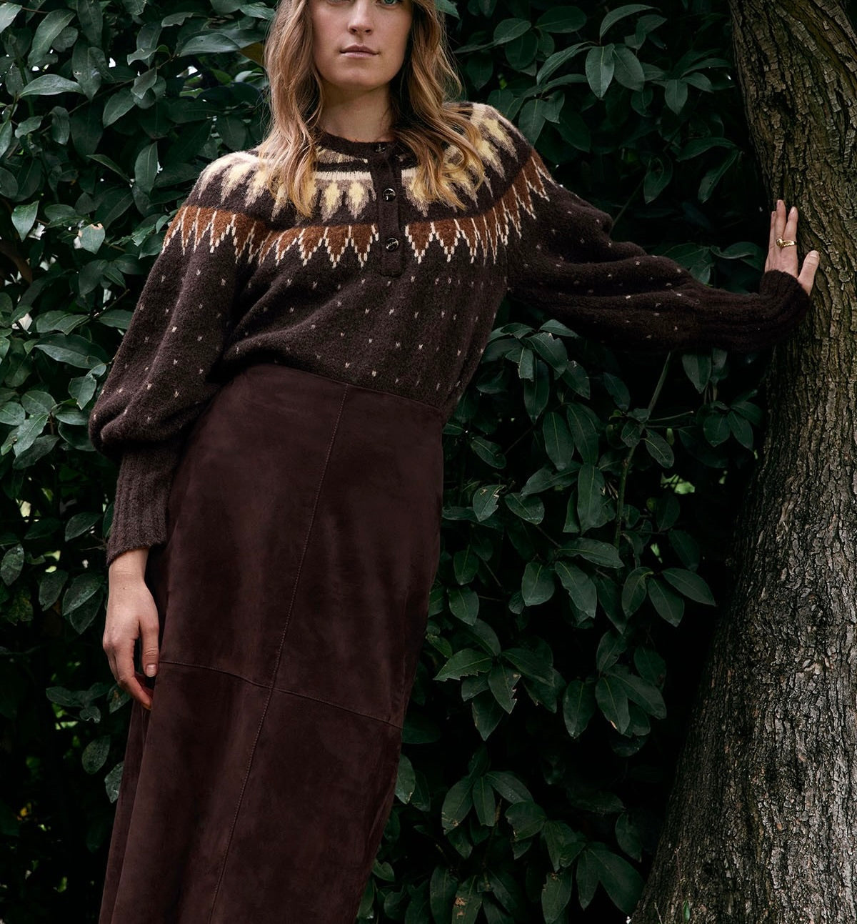 Pull Greta jacquard nordique