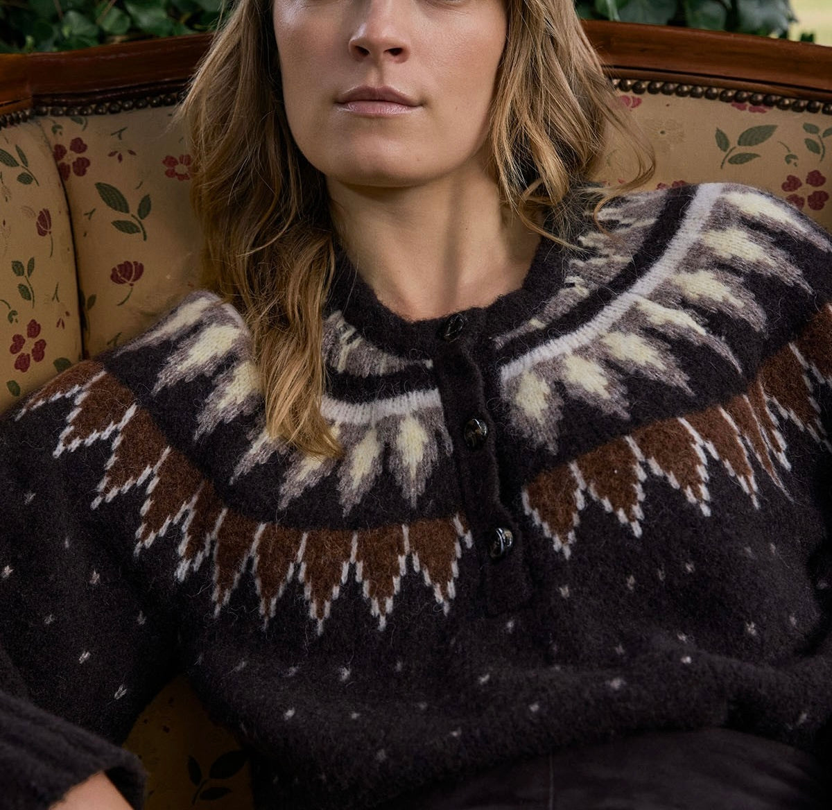 Pull Greta jacquard nordique