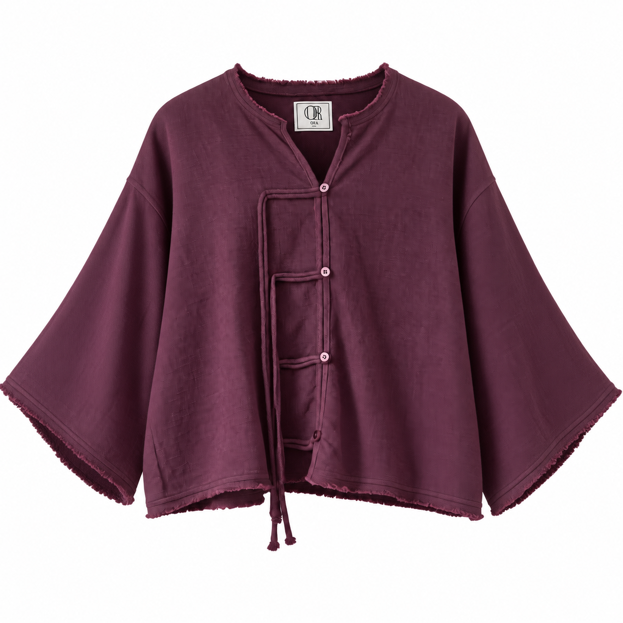 Kimono Kim prune – Ora