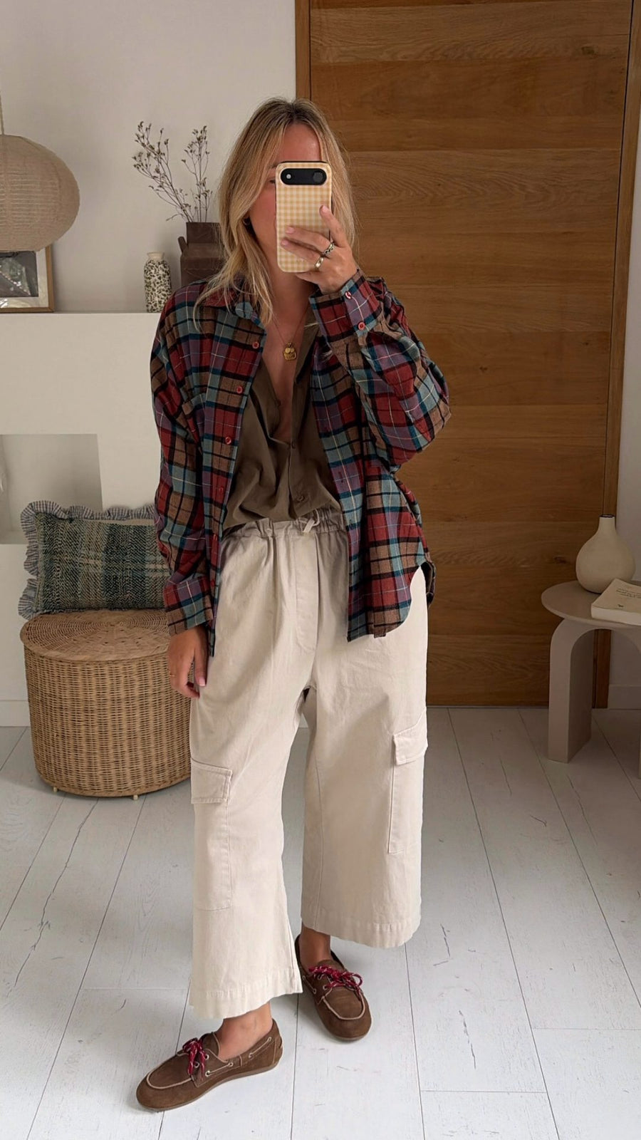 Shop the look : Blouse Jules popeline hunter et Chemise Suzon terra…
