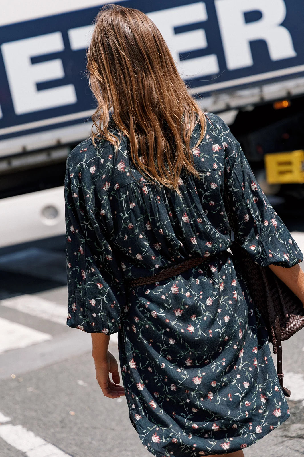 Robe chemise florale – Indi & Cold