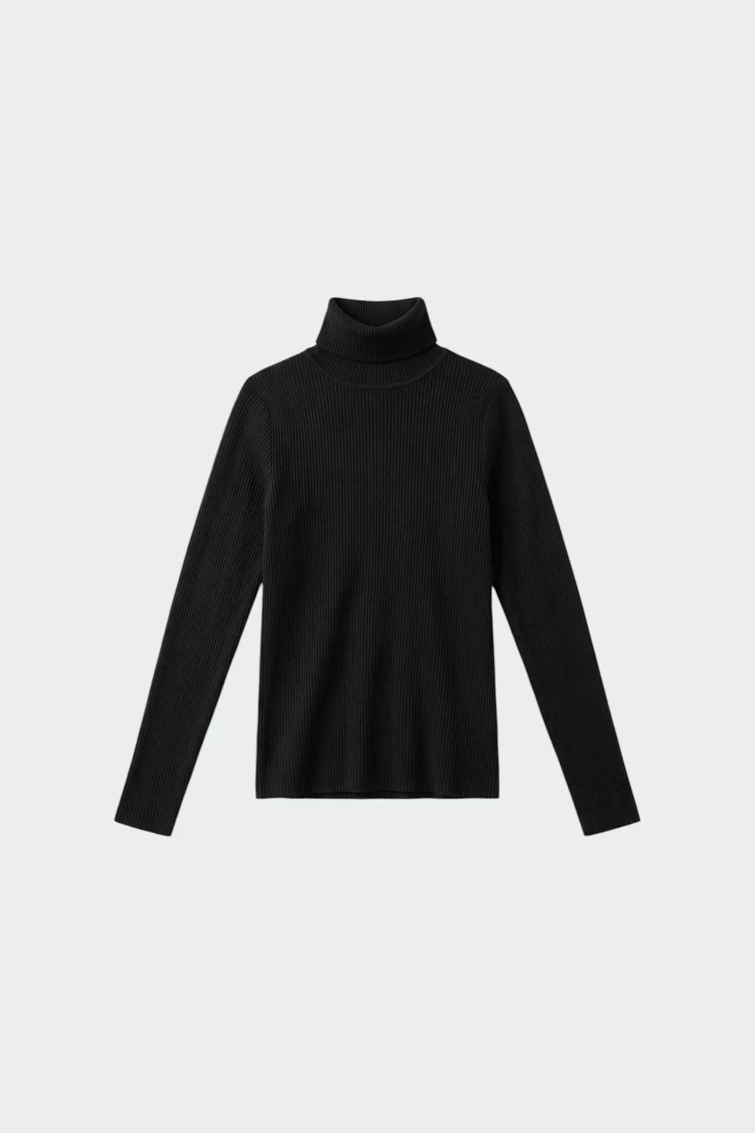 Sous pull roulé gris