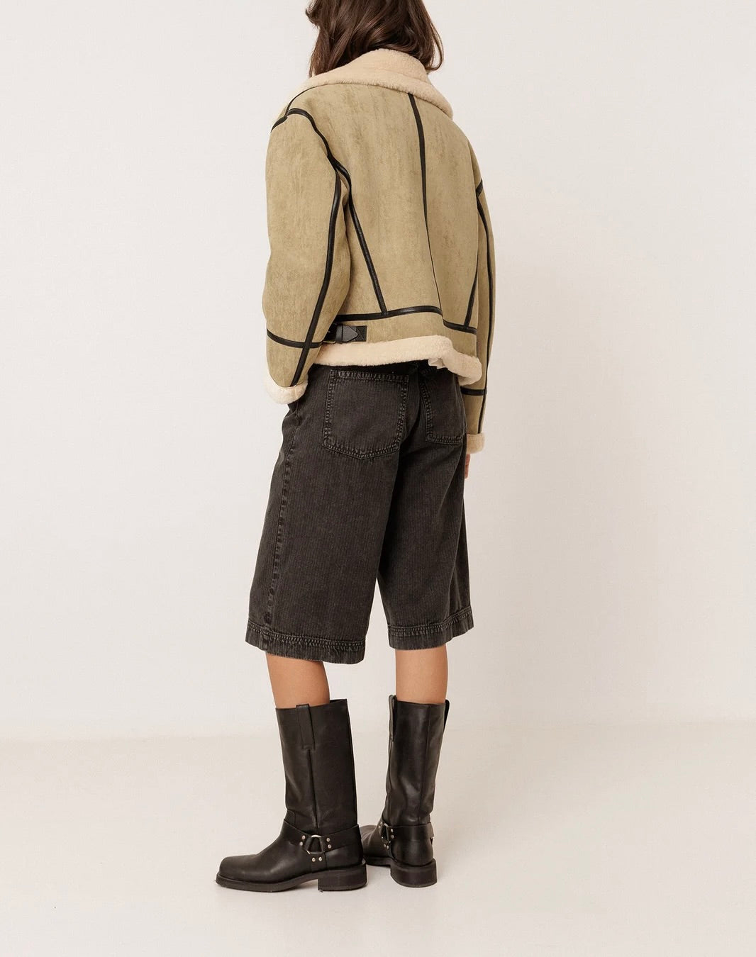 Blouson Aviateur sable – Indi & Cold